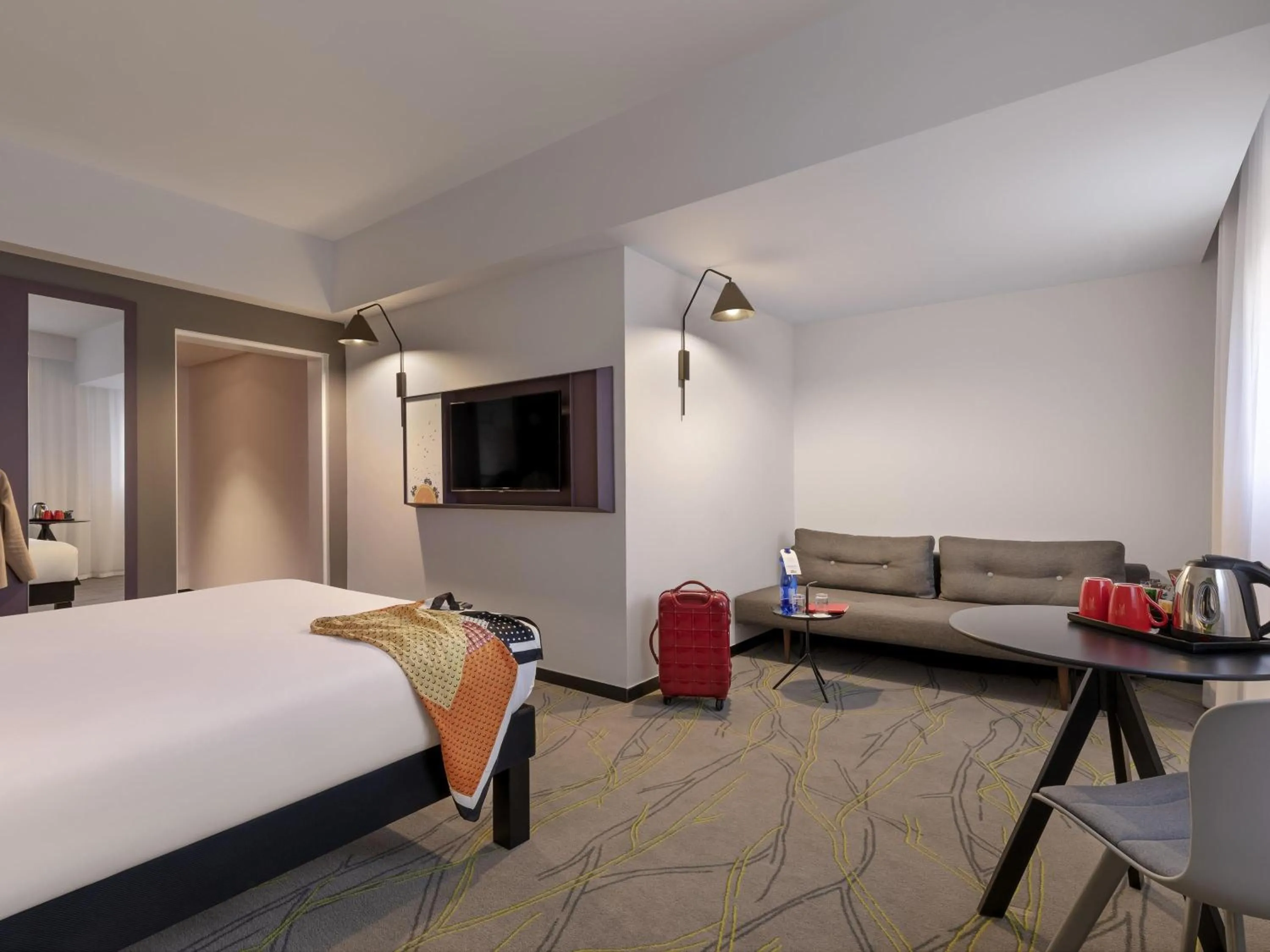 Bedroom, Bed in Ibis Styles Jerusalem City Center - An AccorHotels Brand