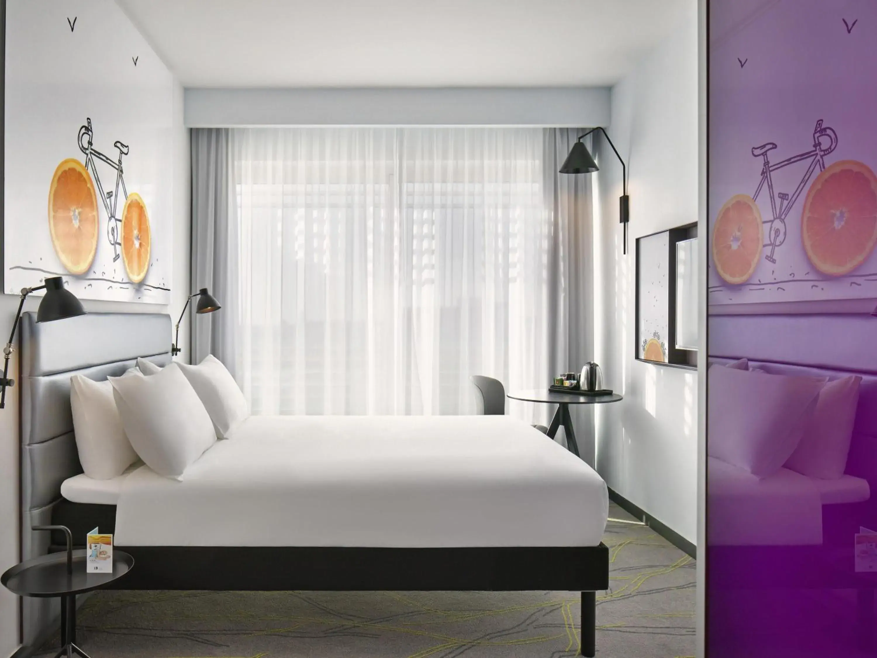 Bedroom, Bed in Ibis Styles Jerusalem City Center - An AccorHotels Brand Bedroom, Bed in Ibis Styles Jerusalem City Center - An AccorHotels Brand