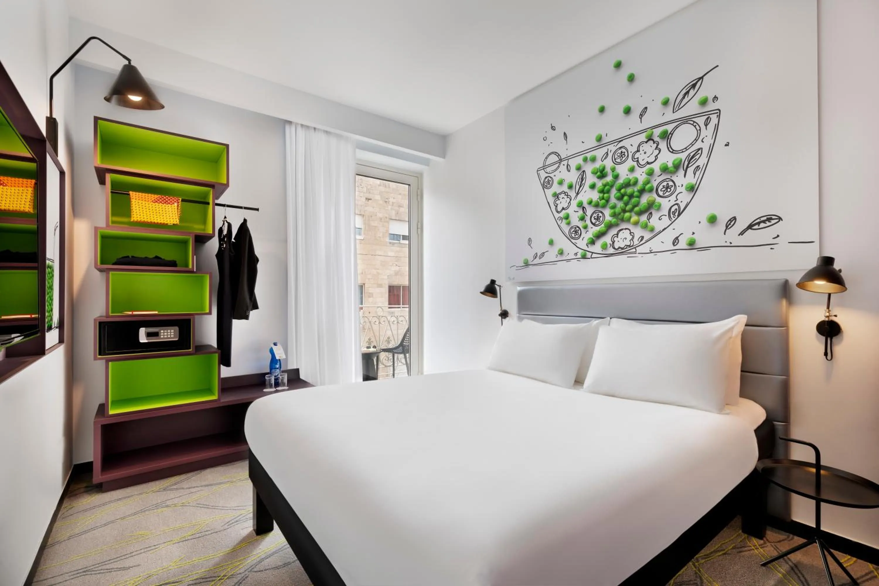Photo of the whole room, Bed in Ibis Styles Jerusalem City Center - An AccorHotels Brand