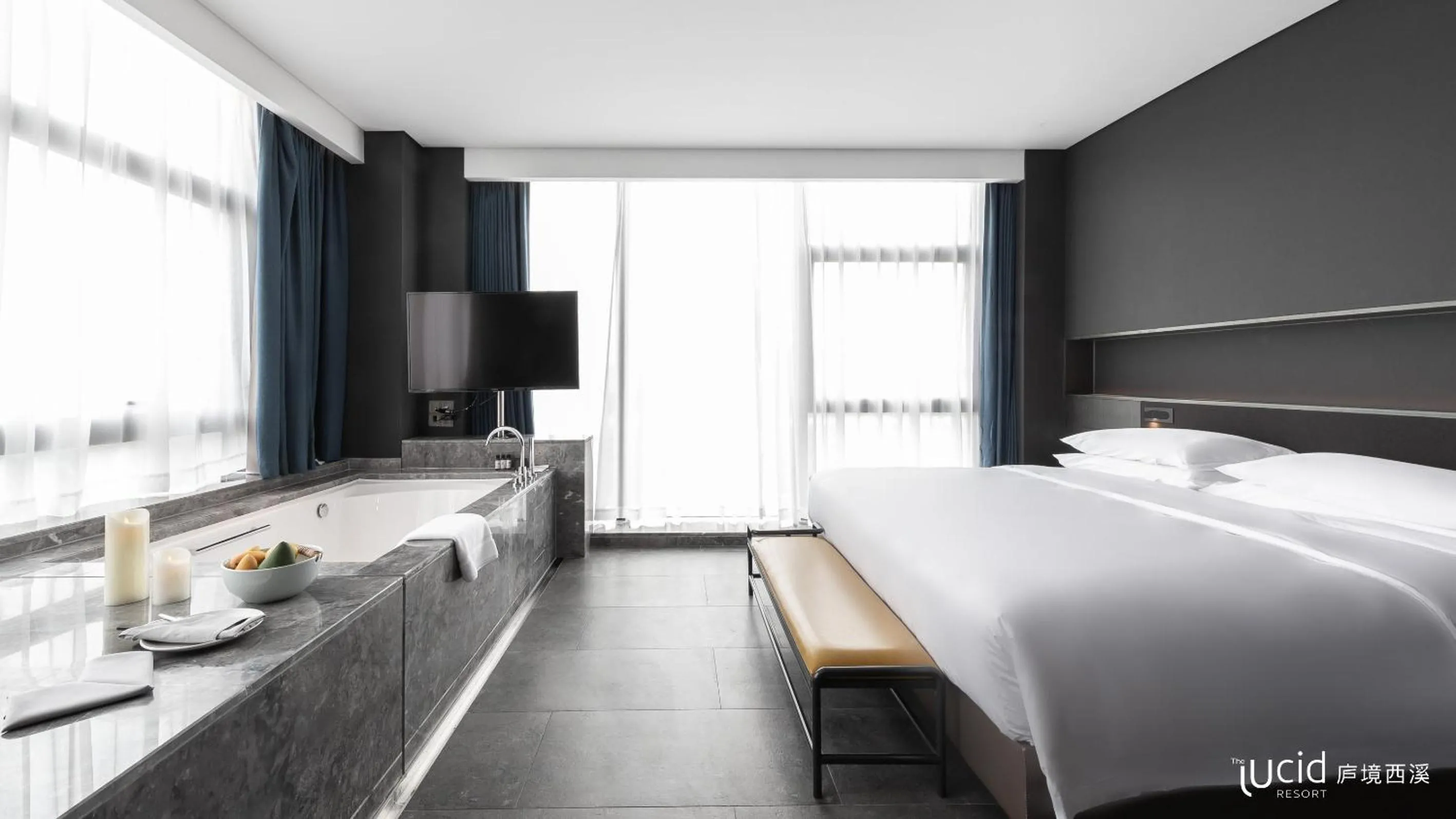 Two-Bedroom Suite in The Lucid Hangzhou XiXi Wetland Hotel