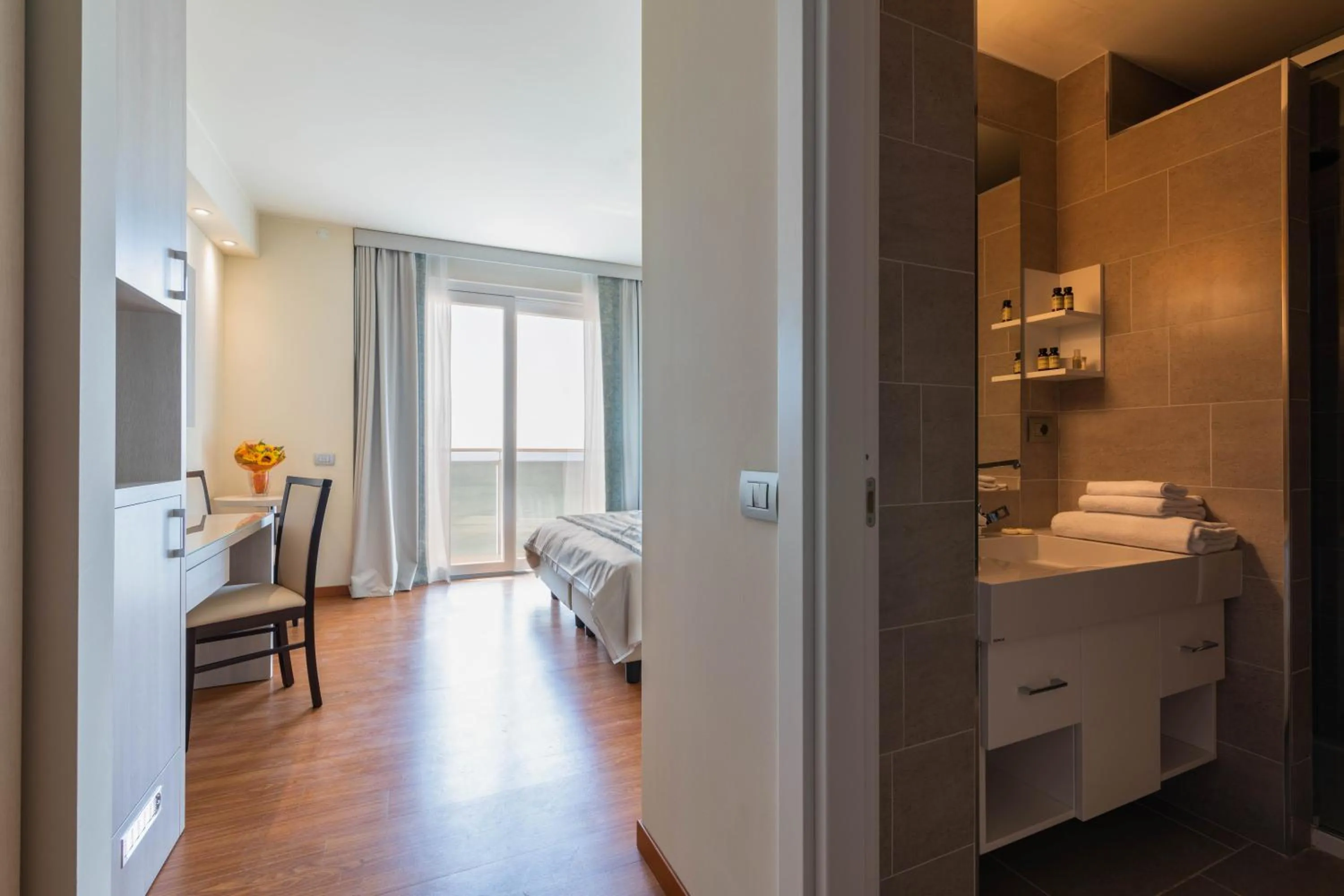 Bed in Grand Hotel Pietra Ligure