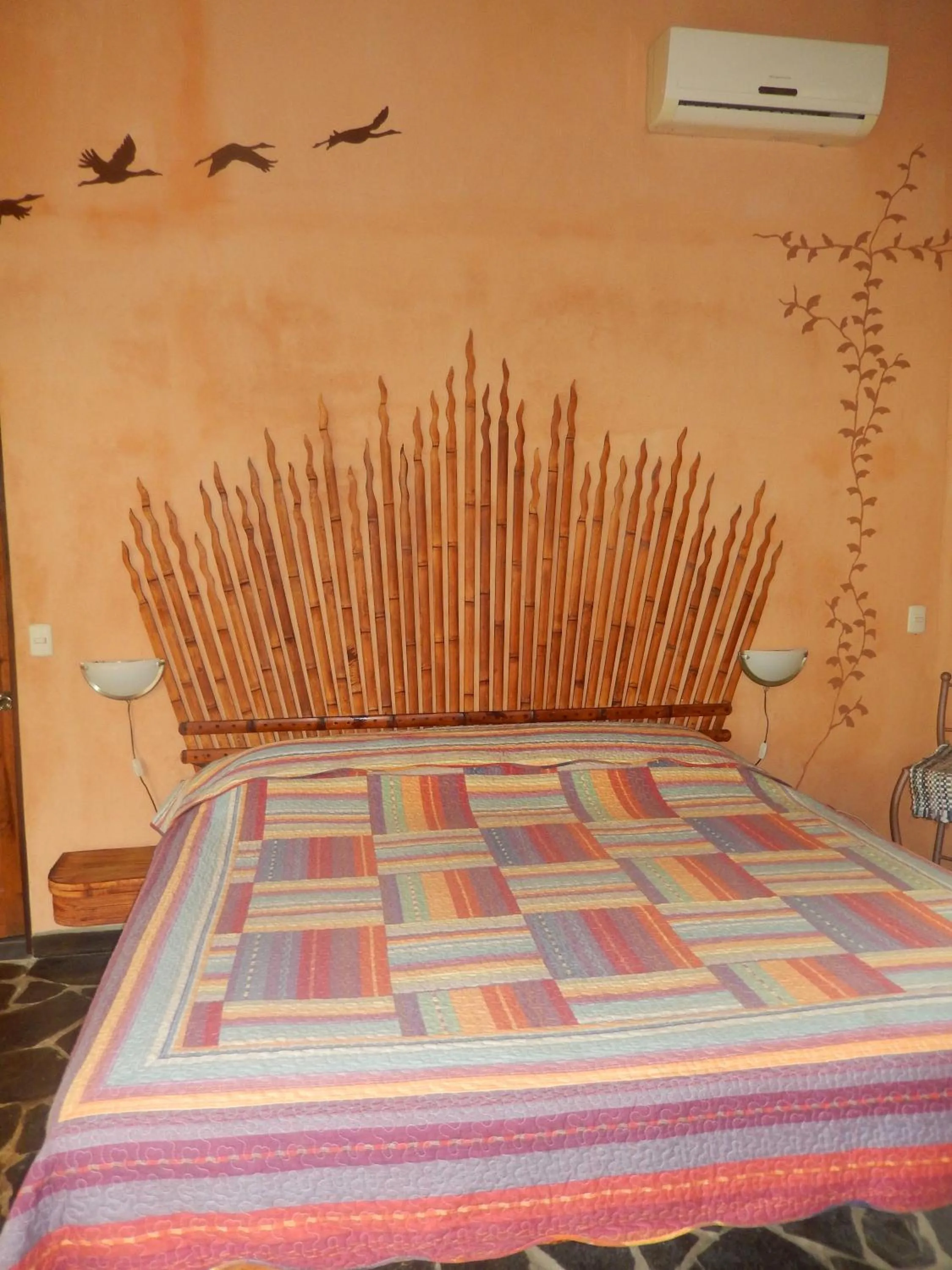 Bed in Heliconia Island