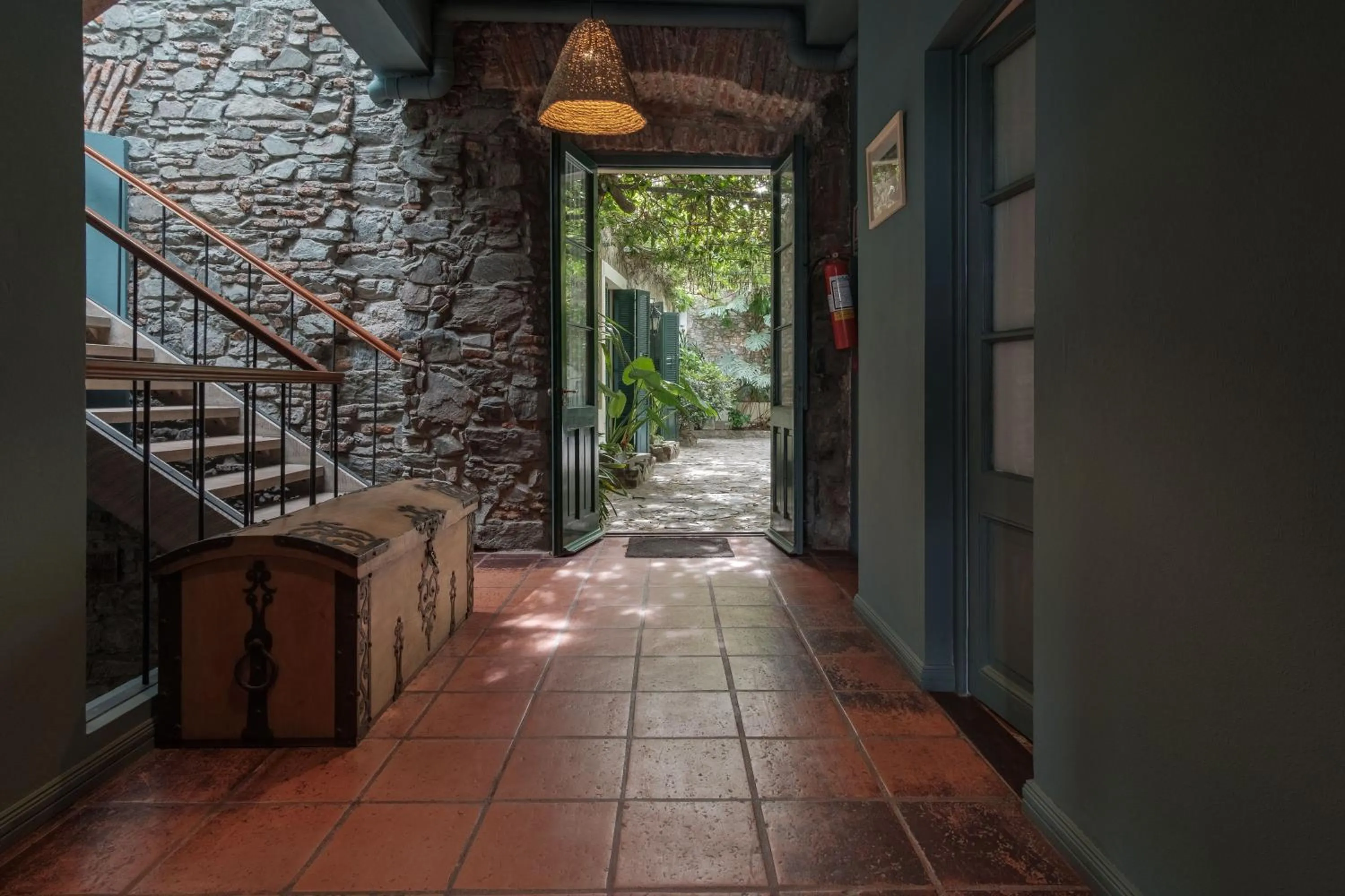 Patio in Posada Plaza Mayor