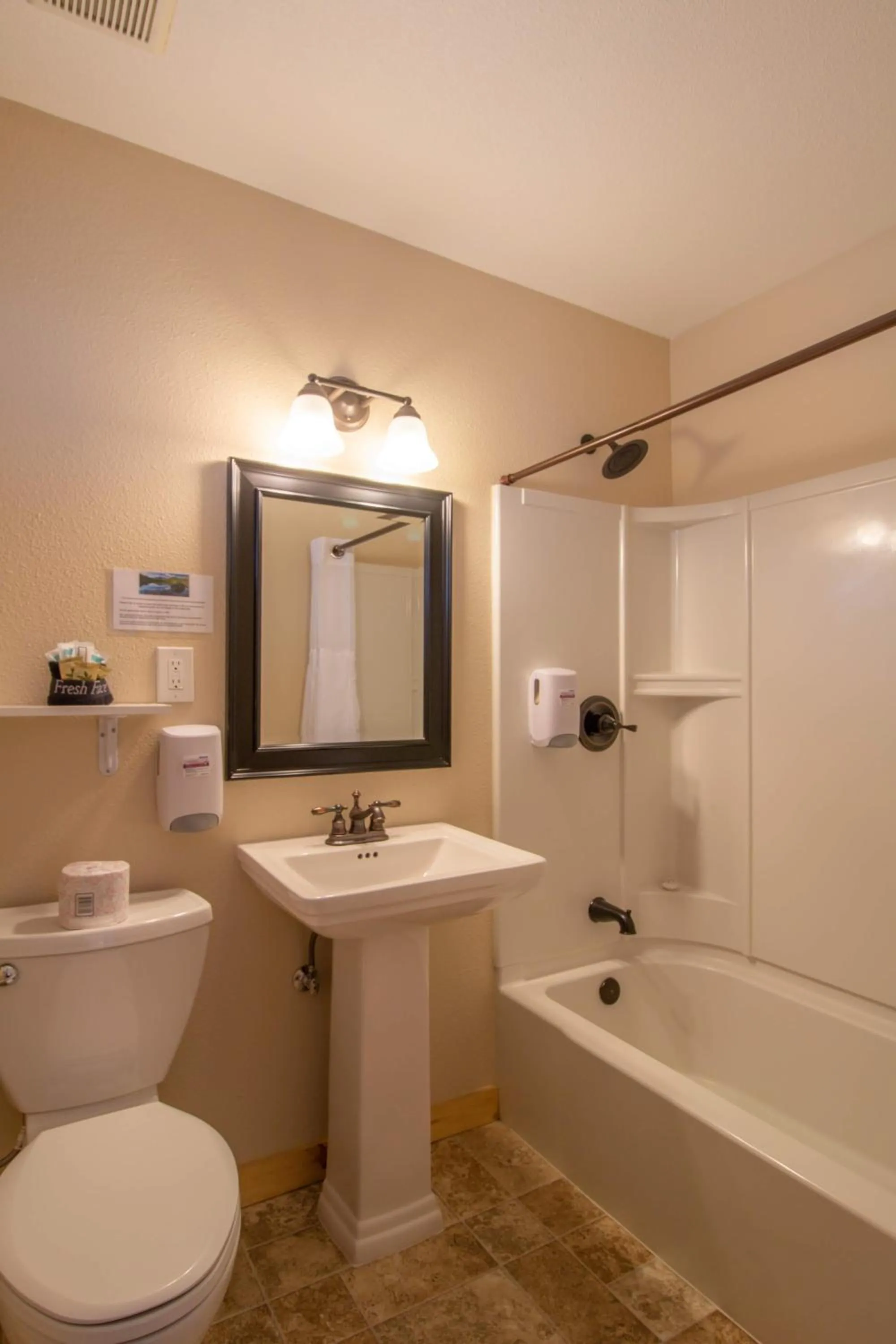 Bathroom in Coyote Mountain Lodge