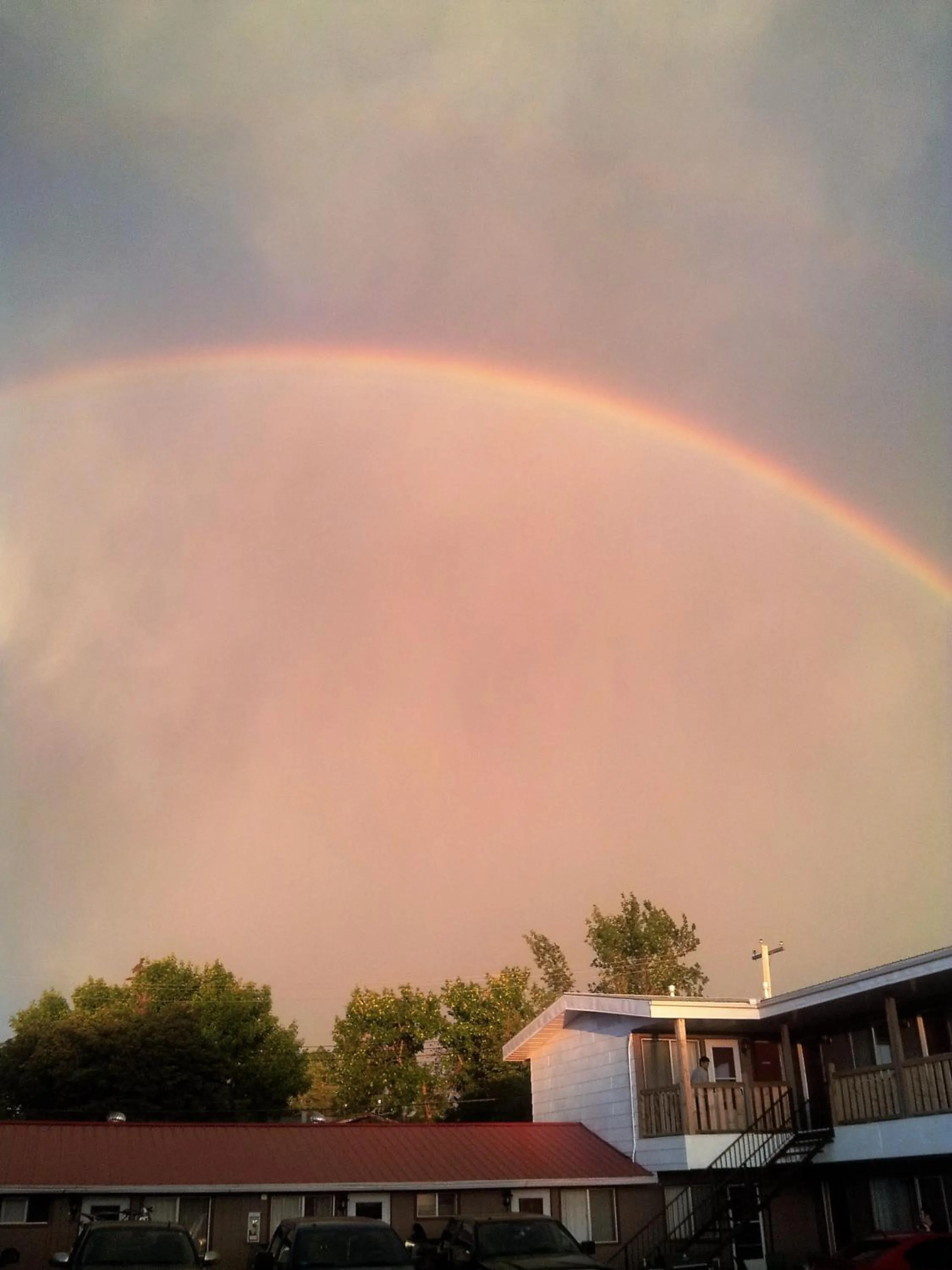 Sunrise in Viking Lamplighter Motel