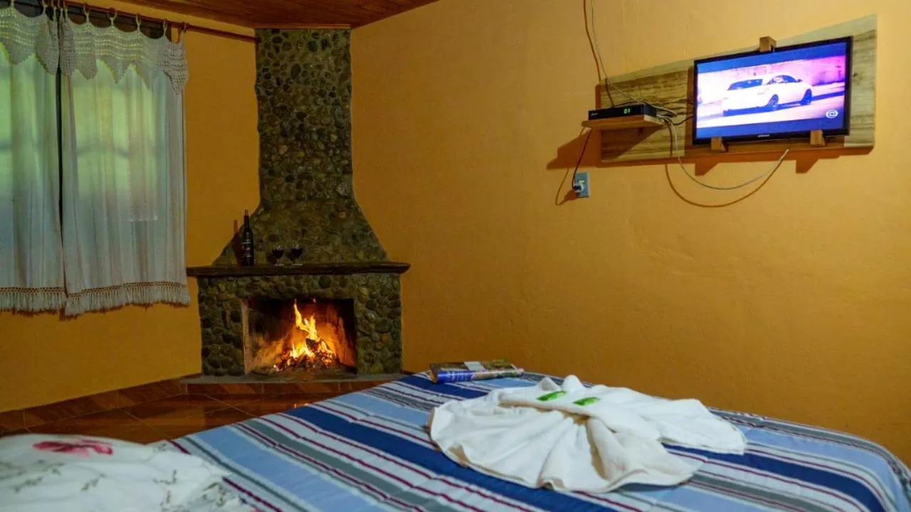 Bed in Pousada Vale da Represa
