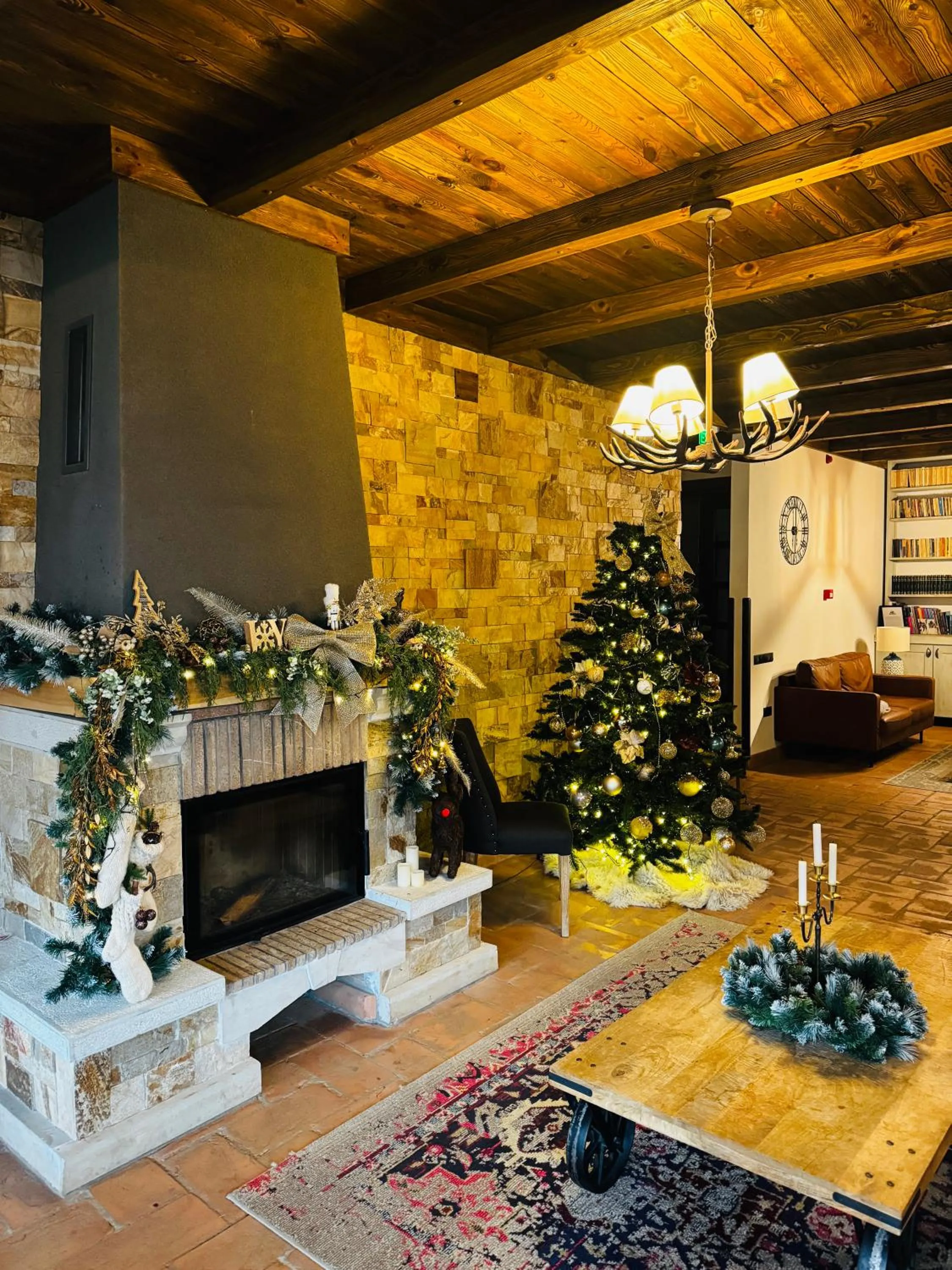 Living room in KABAN BOUTIQUE HOTEL - 5Star Central Villa in Vatra Dornei