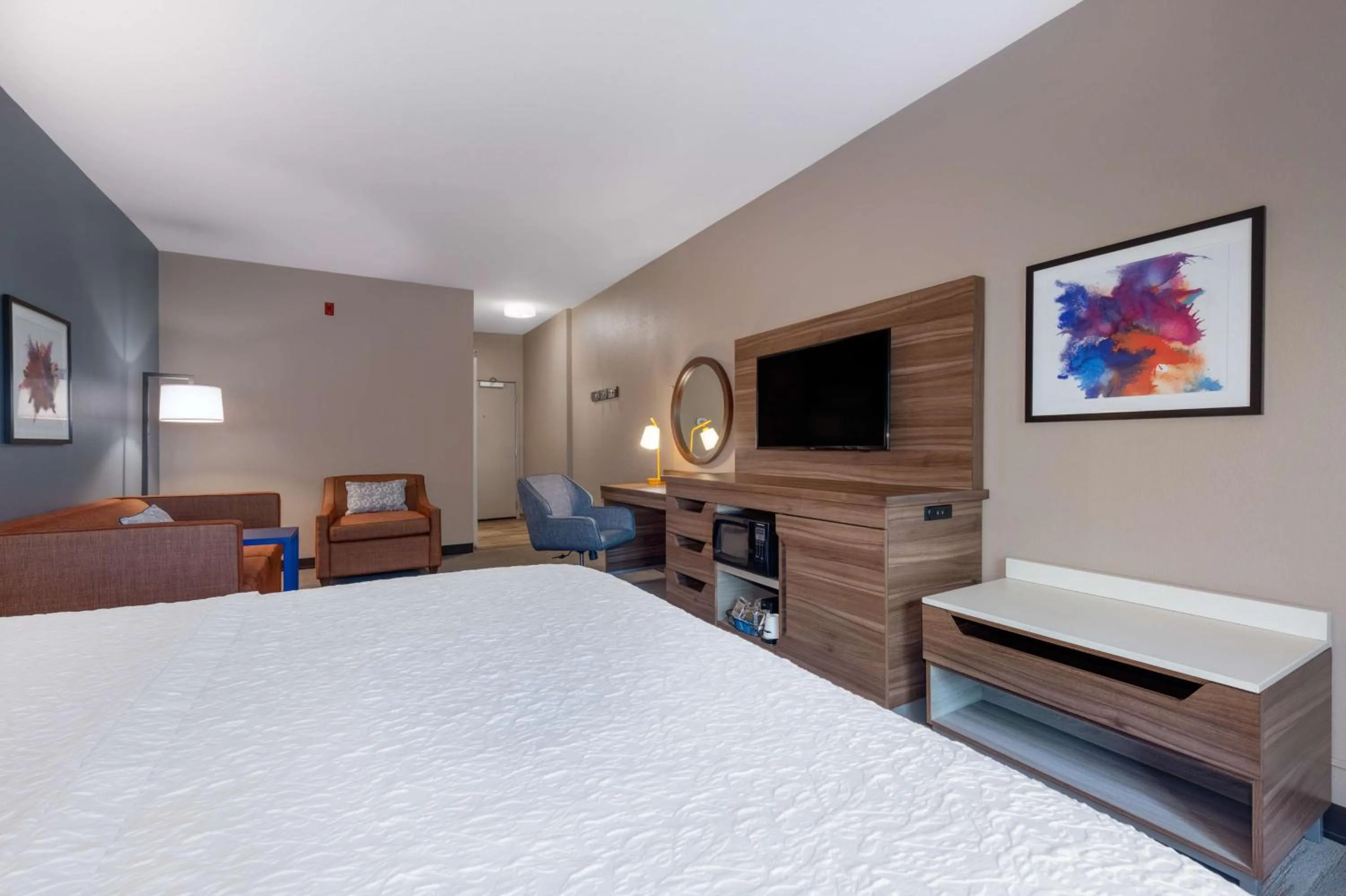 Bedroom, Bed in Hampton Inn Saint Robert