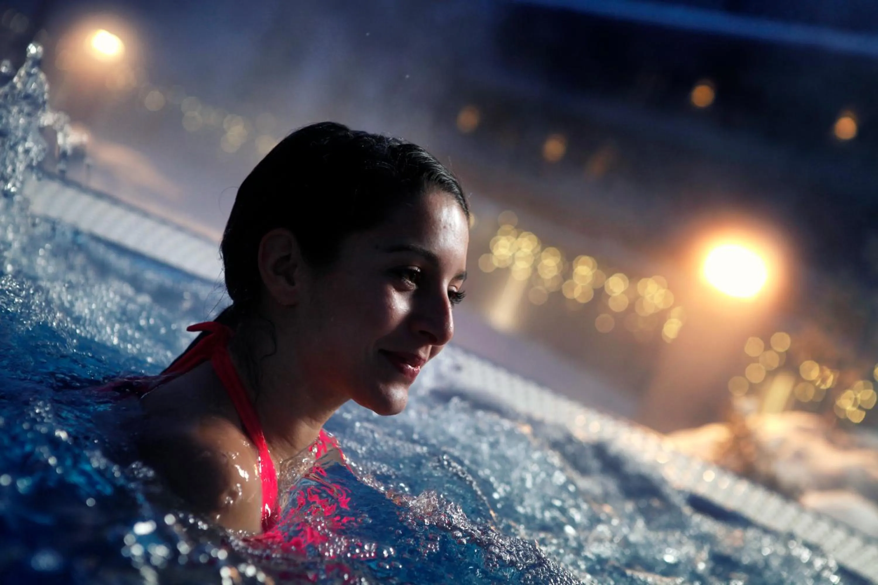 Aqua park in Design Hotel Levi