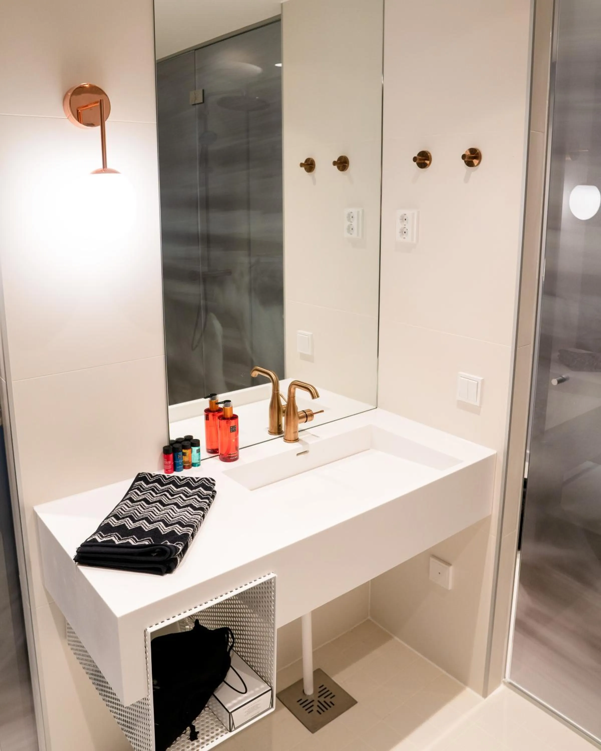 Bathroom in Design Hotel Levi