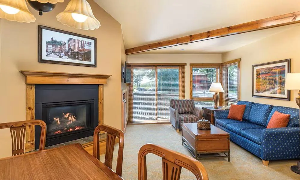 Living room in WorldMark Galena