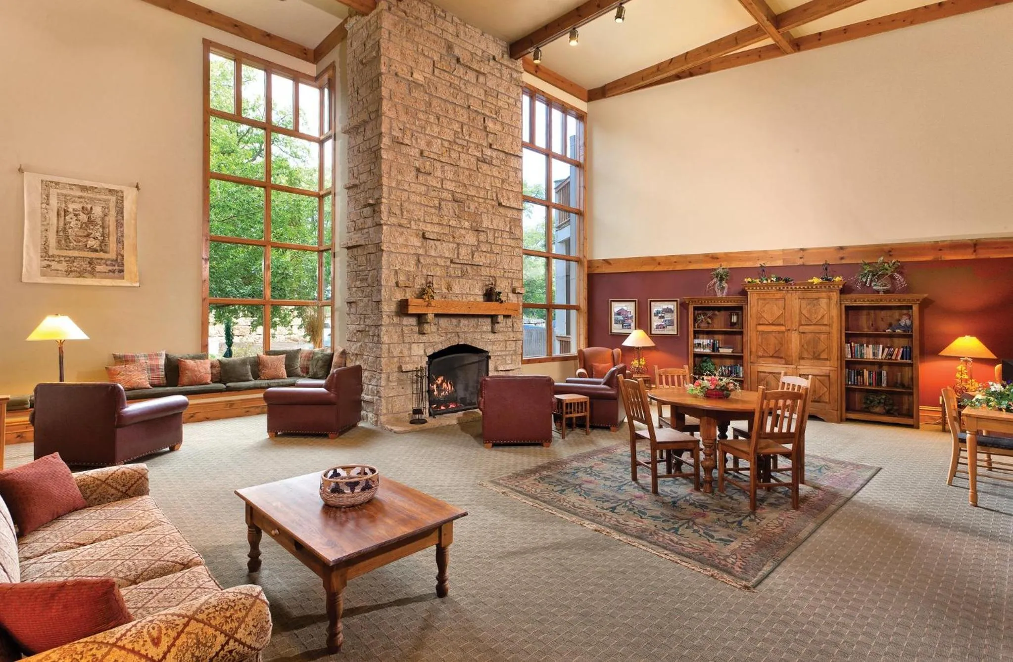 Lobby or reception in WorldMark Galena