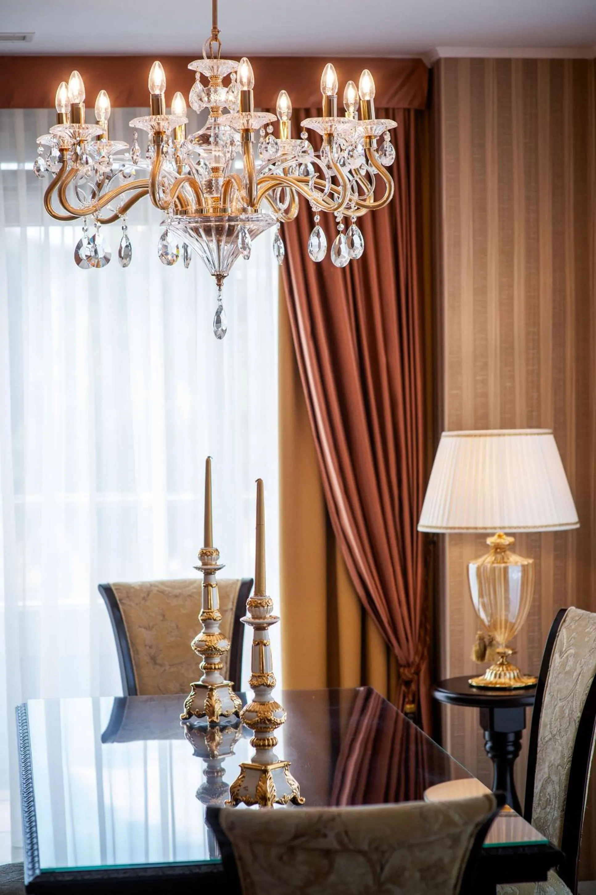 Decorative detail in Grand Hotel Donat Superior & Wellness Center