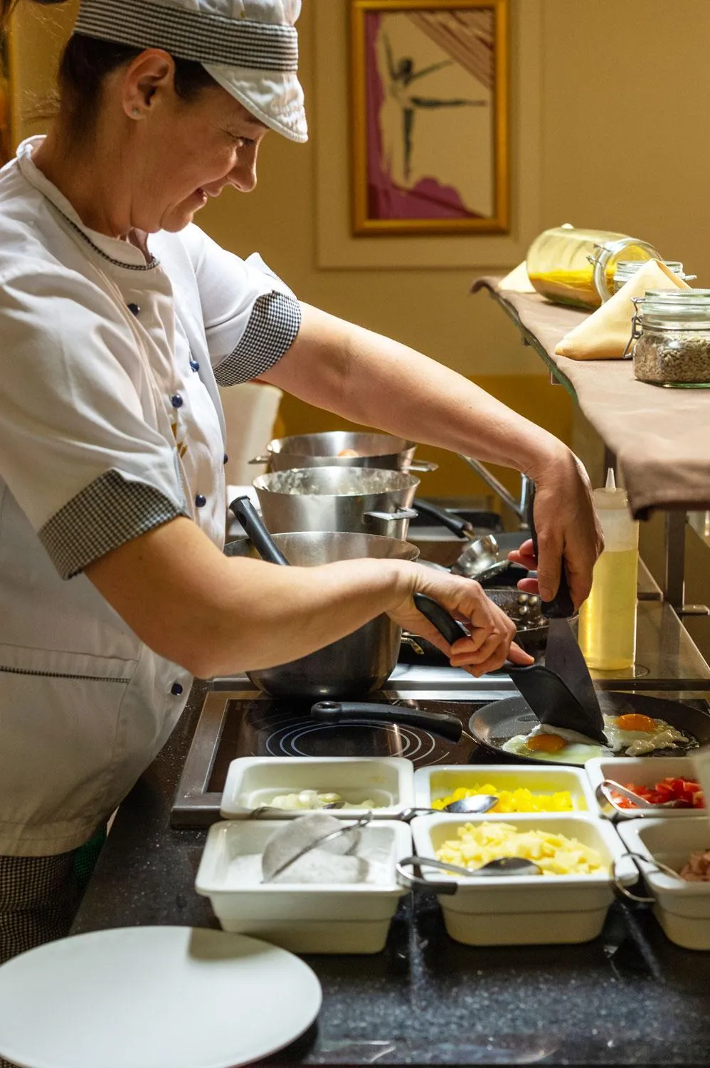 Breakfast in Grand Hotel Donat Superior & Wellness Center