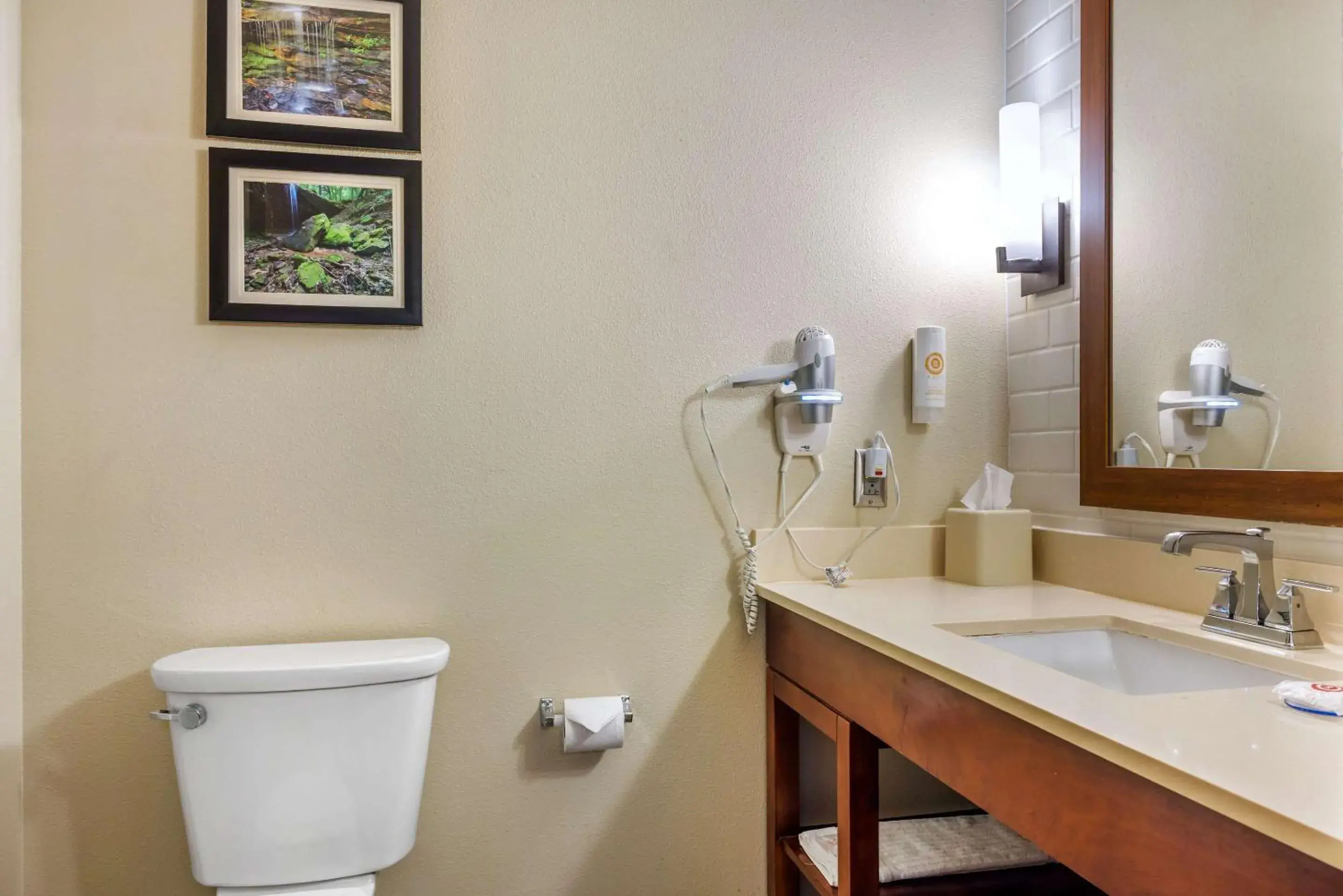 Bedroom in Comfort Inn & Suites At CrossPlex Village Bedroom in Comfort Inn & Suites At CrossPlex Village