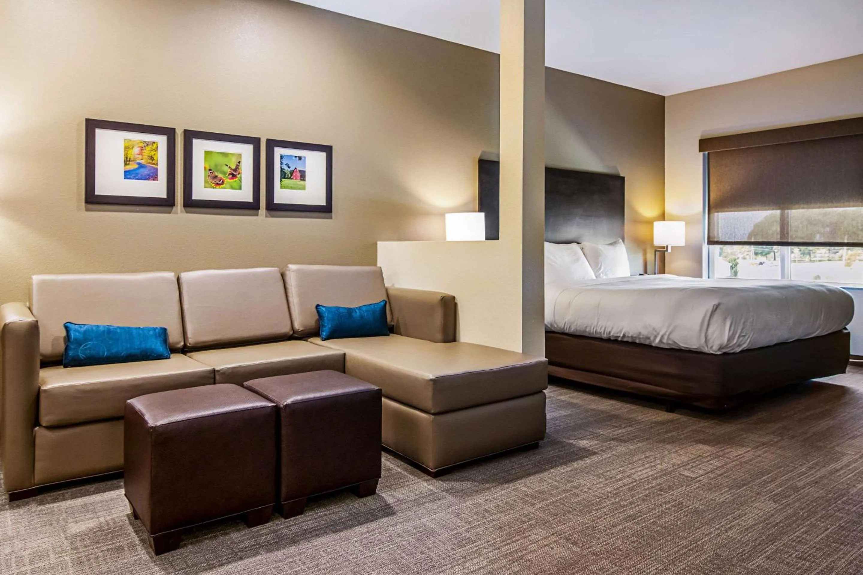 King Suite - Accessible/Non-Smoking in Comfort Suites Wooster near University Campus