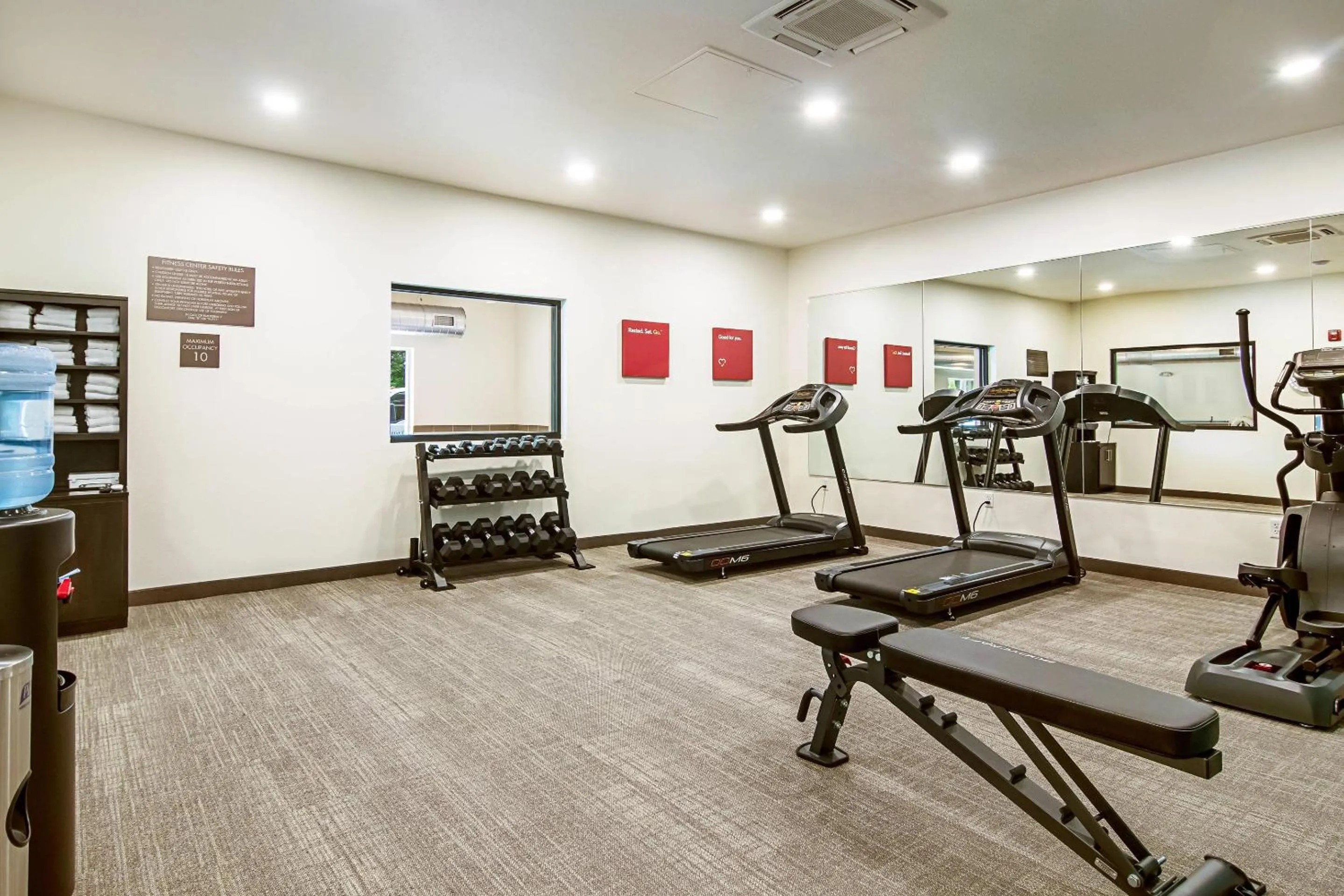 Fitness centre/facilities in Comfort Suites Wooster near University Campus