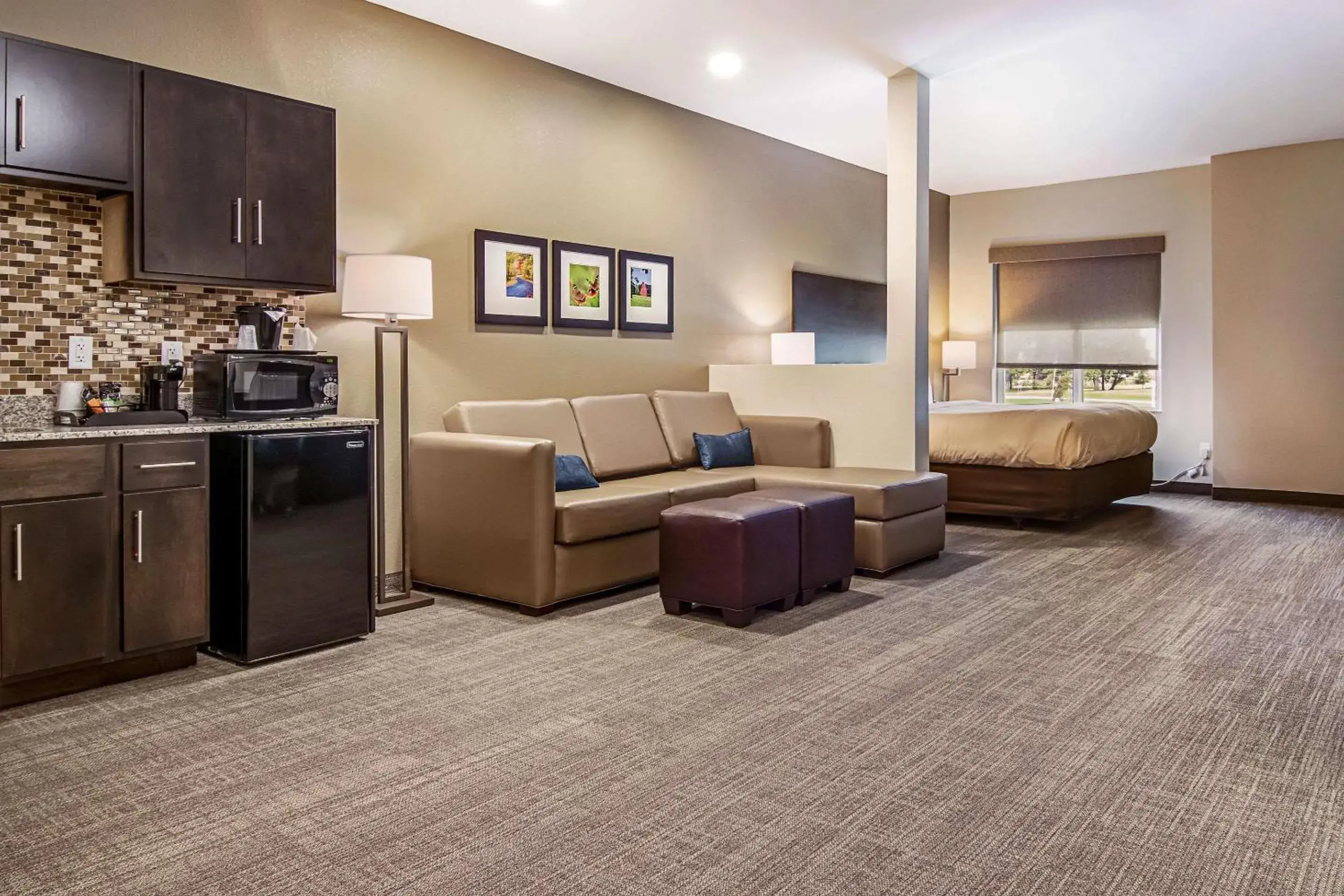 King Suite - Non-Smoking in Comfort Suites Wooster near University Campus King Suite - Non-Smoking in Comfort Suites Wooster near University Campus