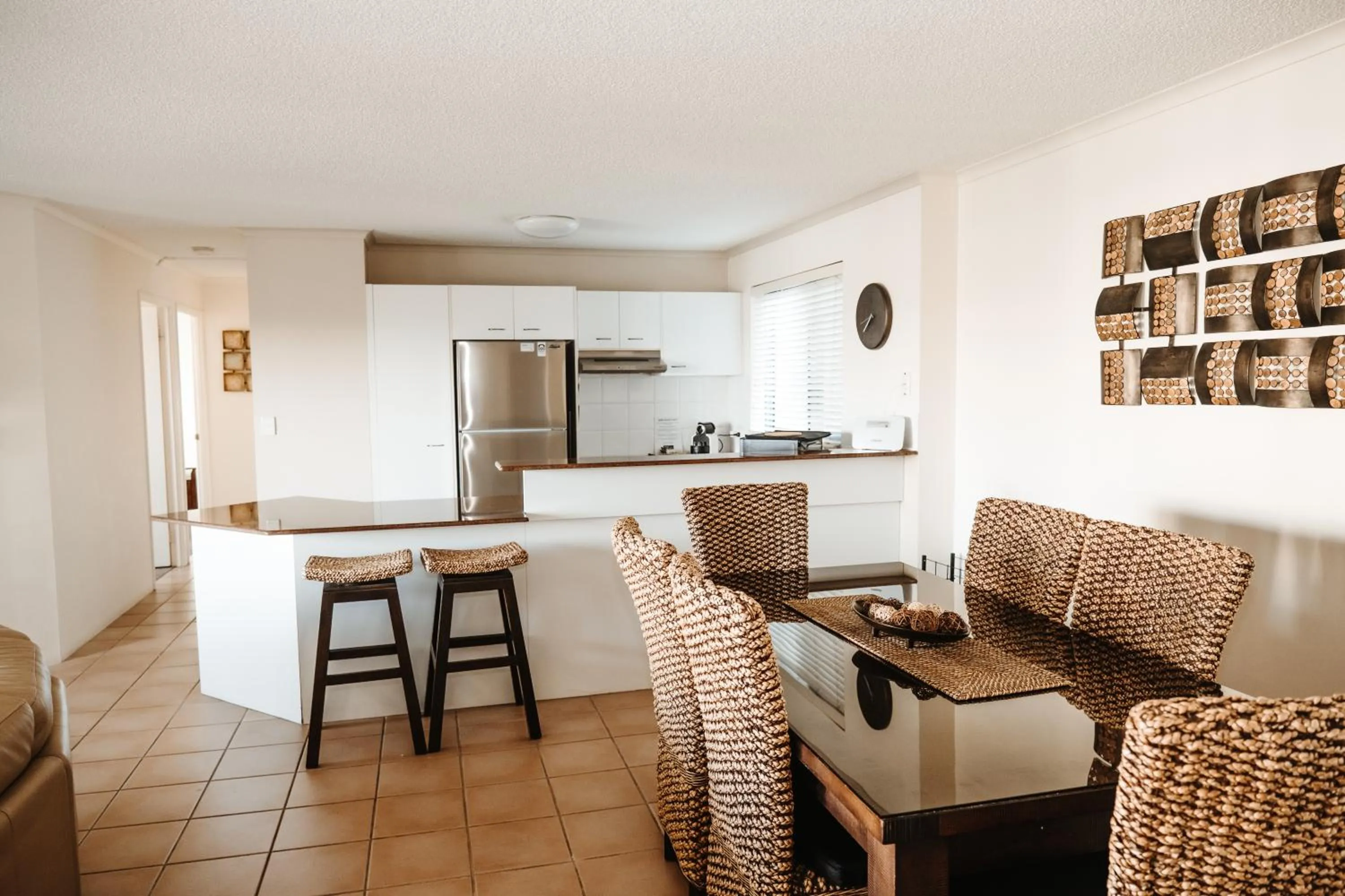 Dining area in Salerno On The Beach