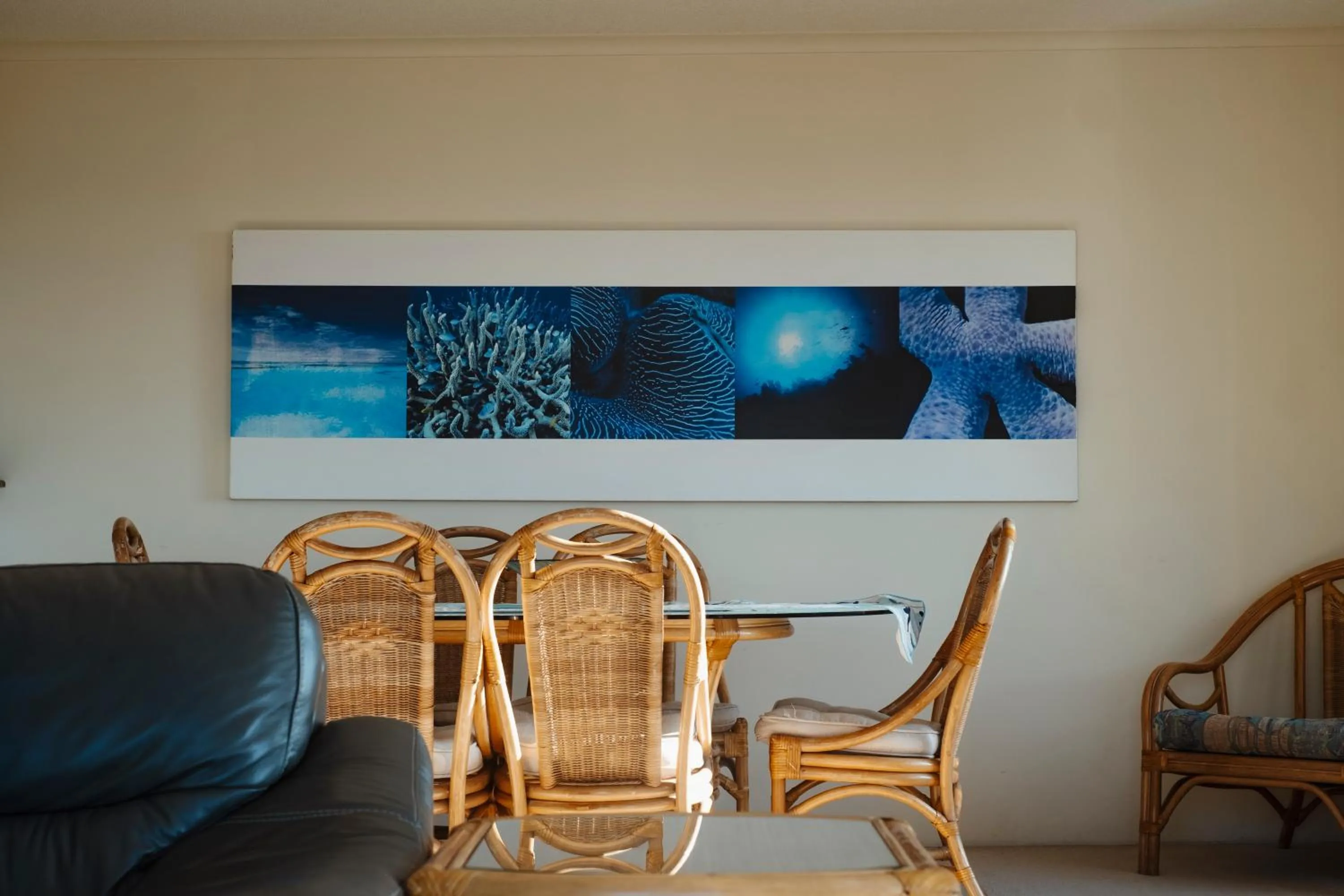 Dining area in Salerno On The Beach
