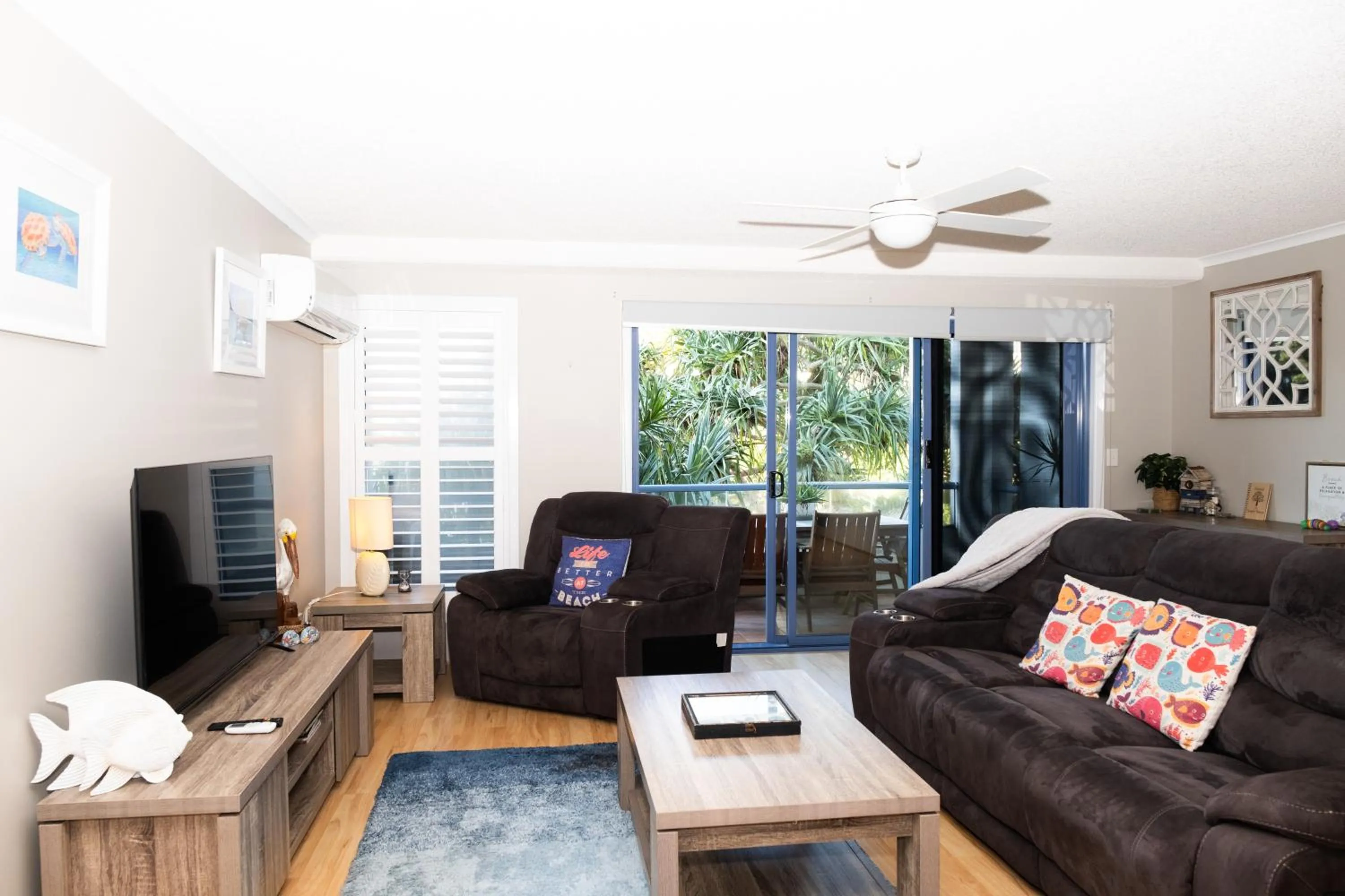 Living room in Salerno On The Beach