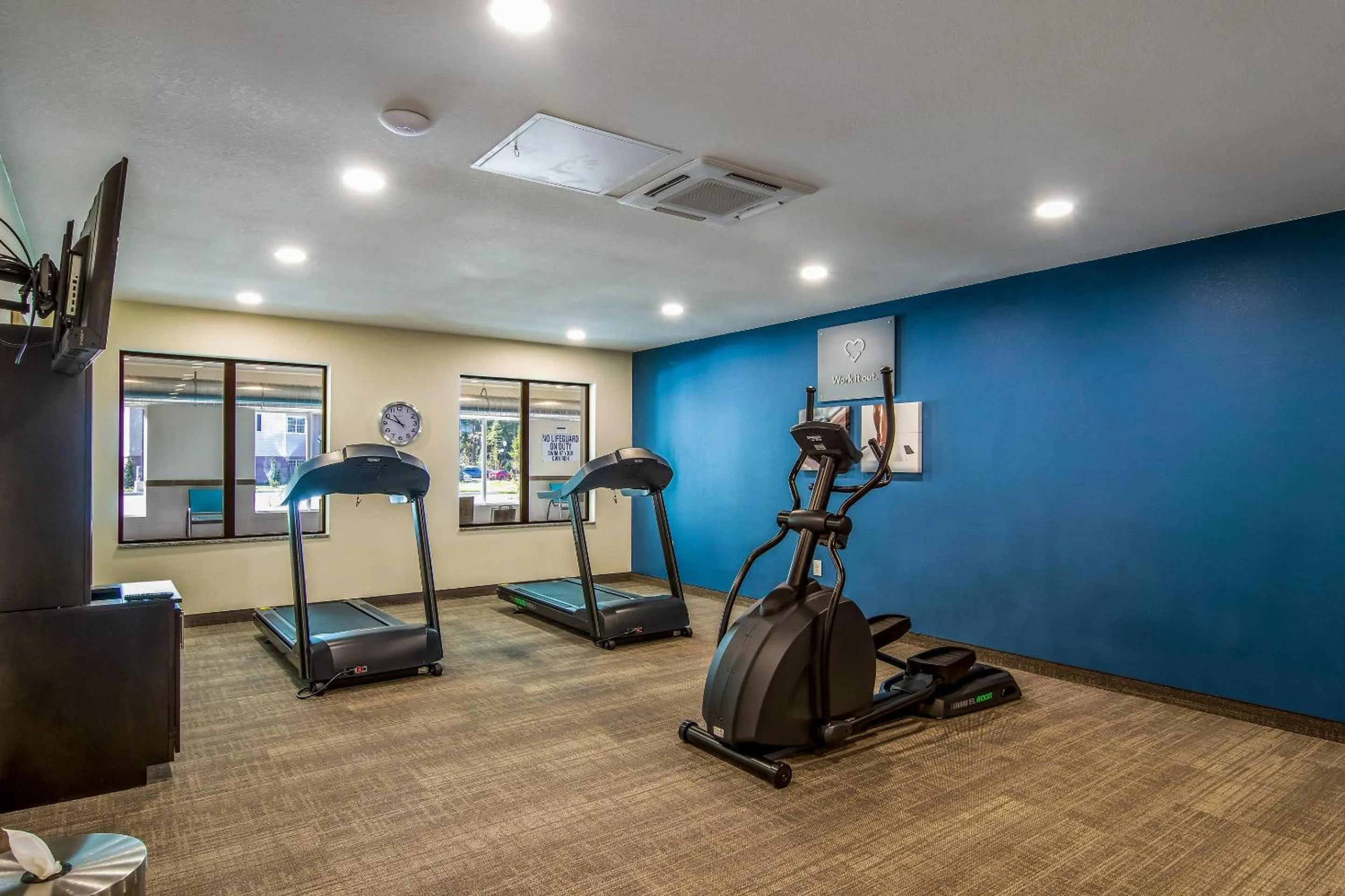 Fitness centre/facilities in Comfort Suites Brunswick - Cleveland Southwest