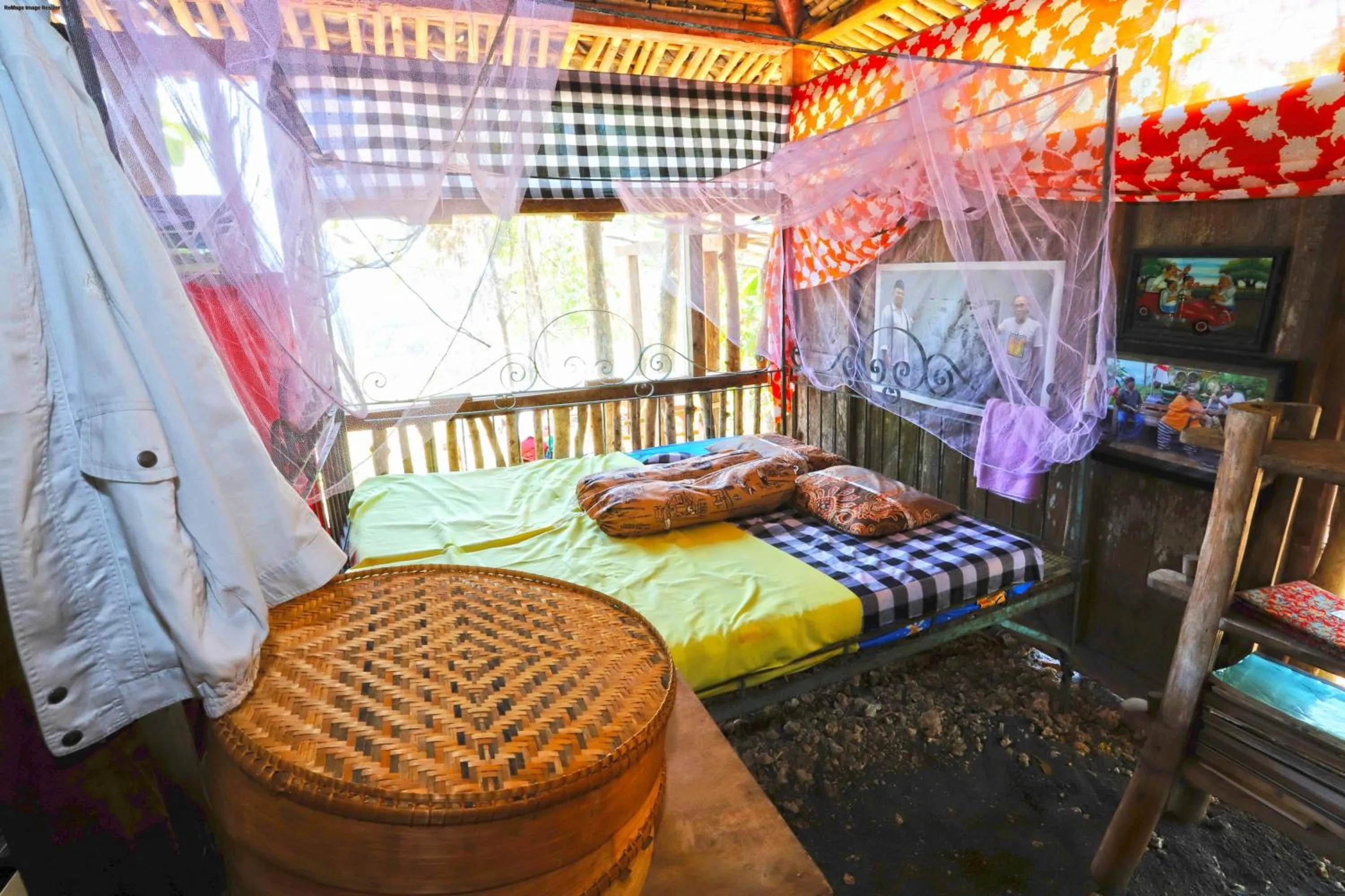 Bed in NewAlasKuliner & HomestayWatulumbung