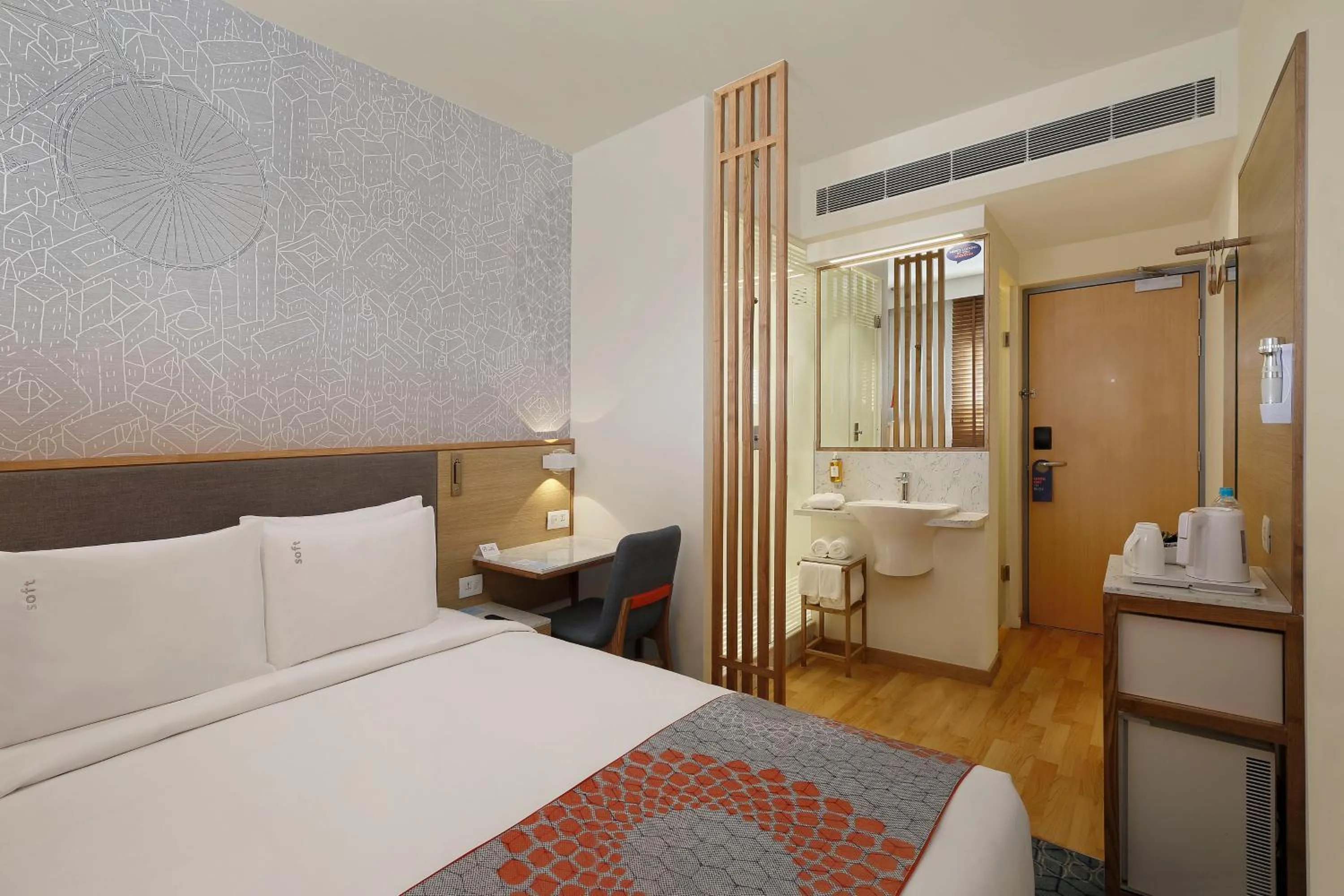 Bedroom, Bed in Holiday Inn Express Bengaluru Yeshwantpur by IHG