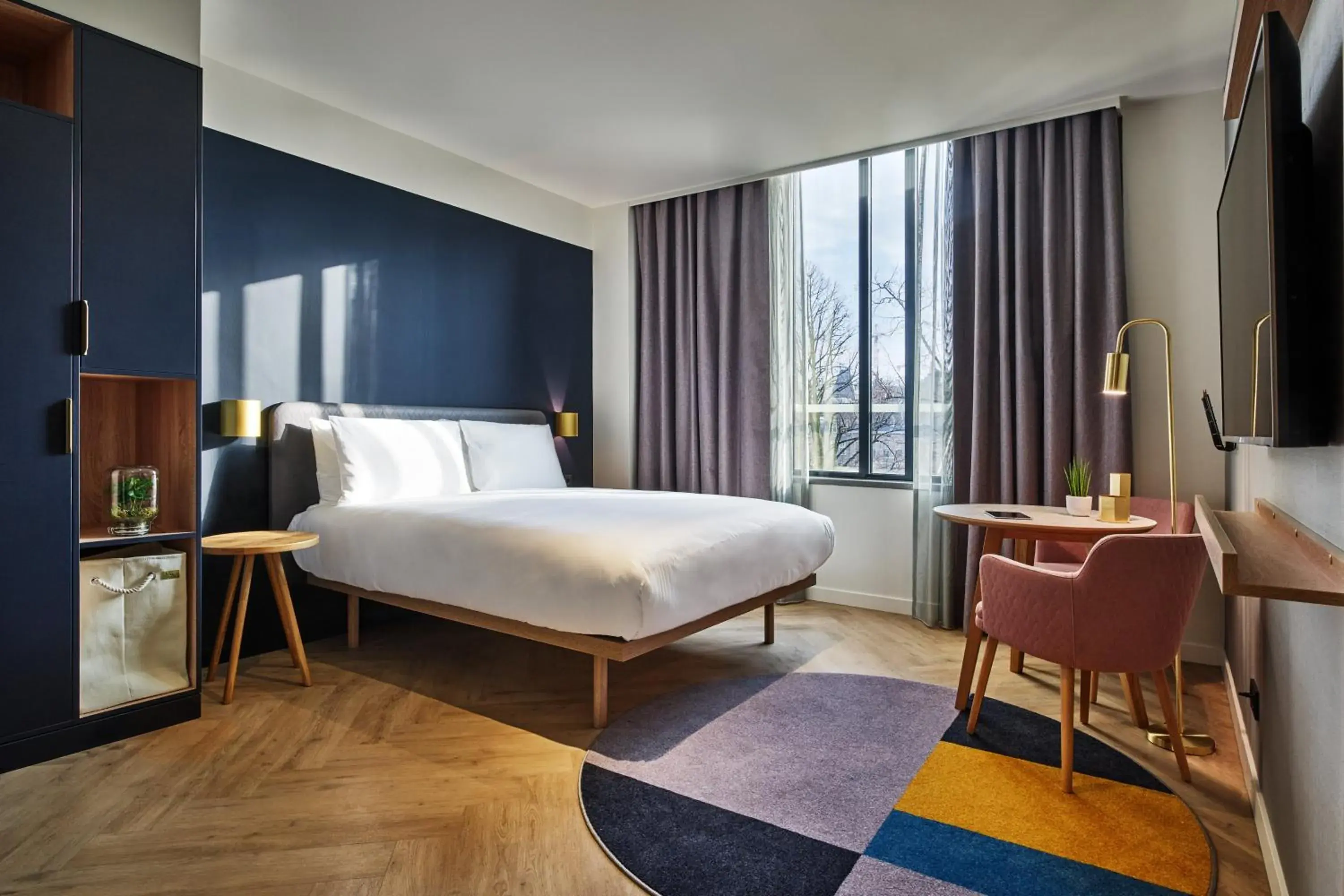 Bed in Staybridge Suites The Hague - Parliament by IHG Bed in Staybridge Suites The Hague - Parliament by IHG