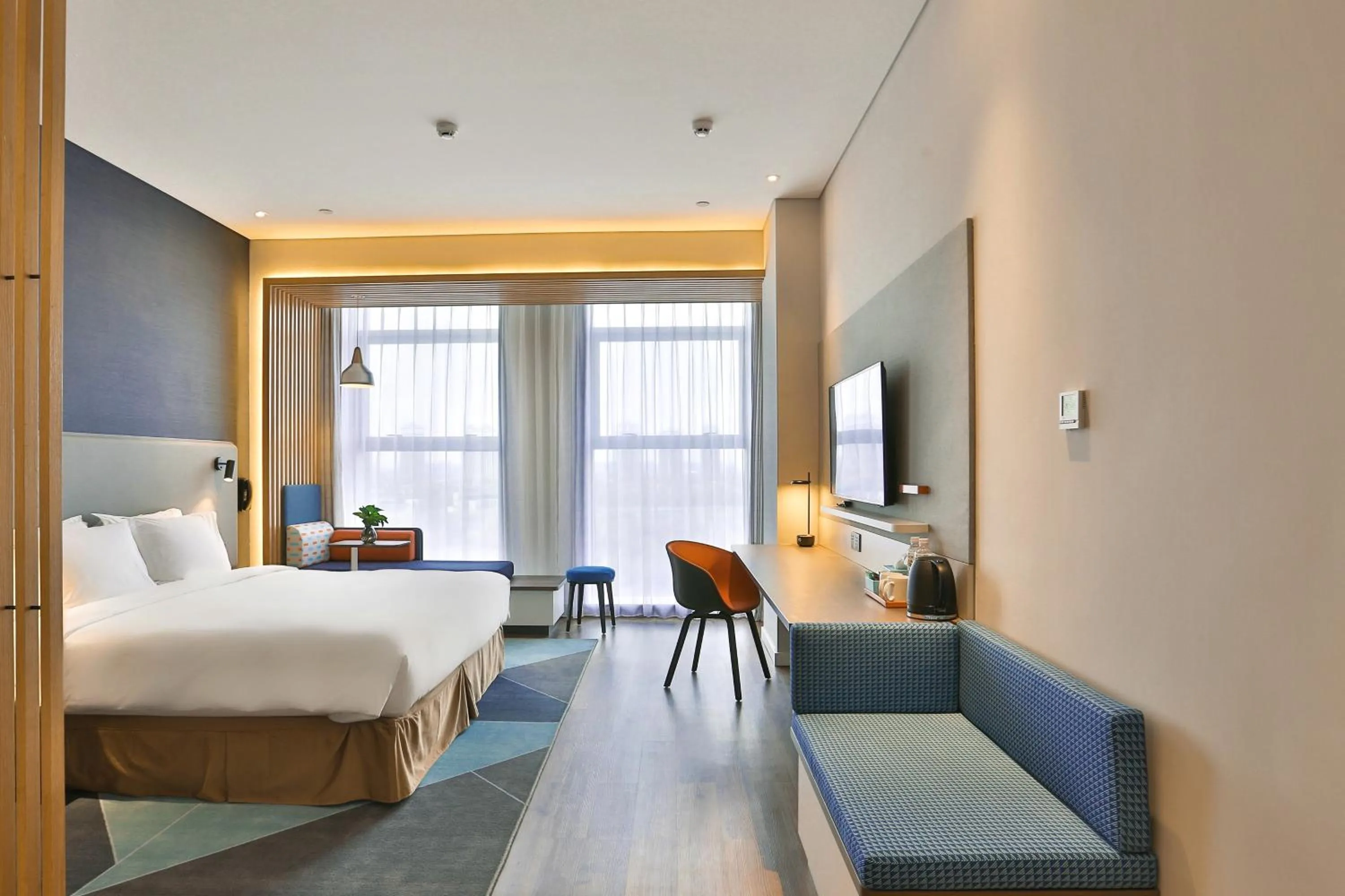 Bed in Holiday Inn Express Harbin Qunli by IHG