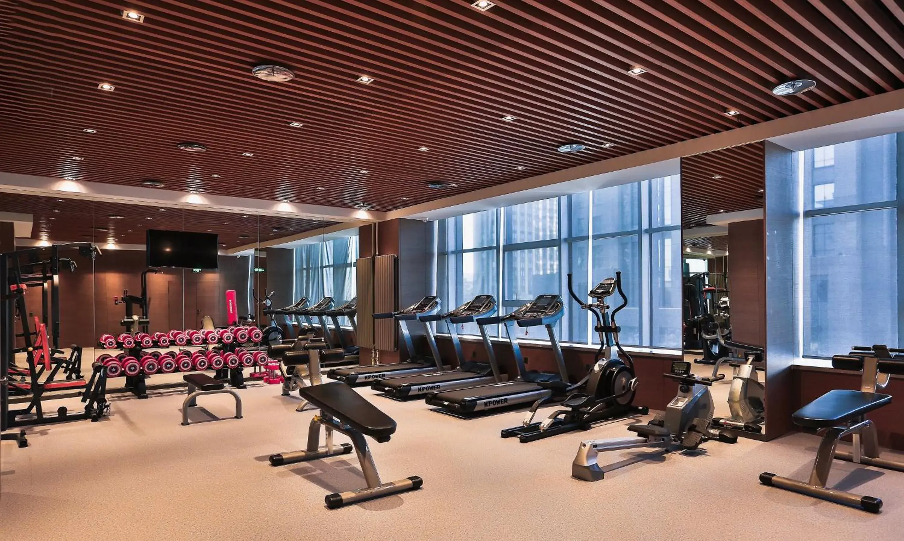 Fitness centre/facilities in Holiday Inn Express Harbin Qunli by IHG Fitness centre/facilities in Holiday Inn Express Harbin Qunli by IHG