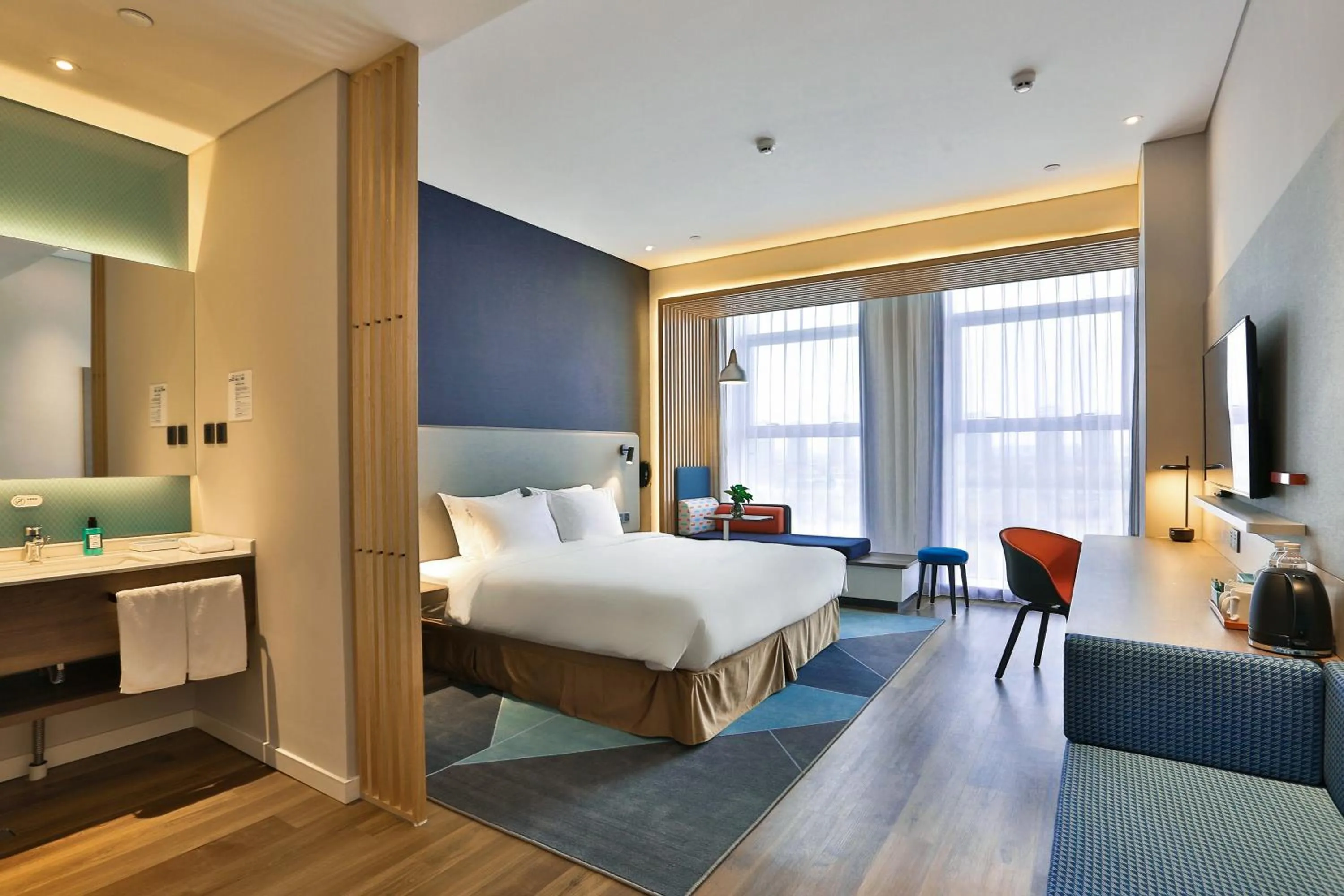 Bed in Holiday Inn Express Harbin Qunli by IHG