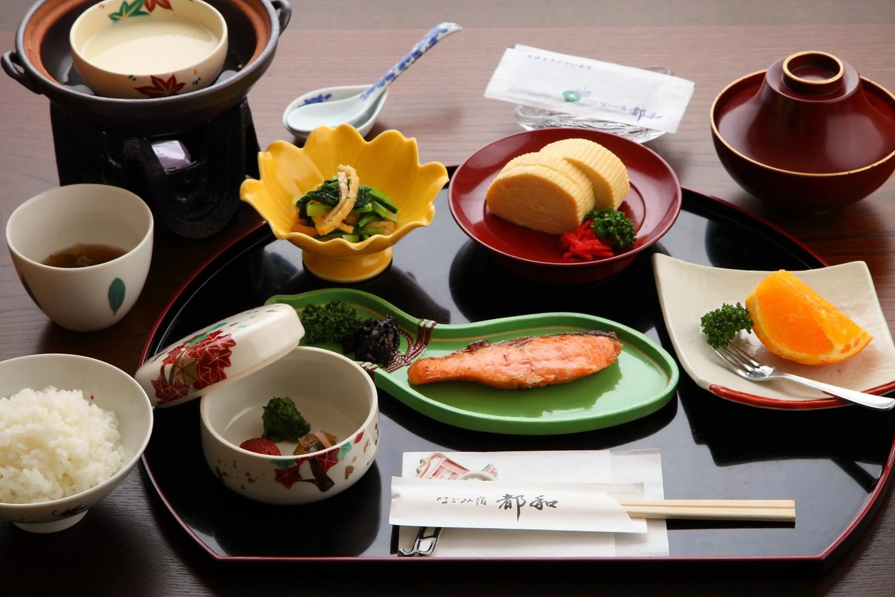 Breakfast in Towa Ryokan