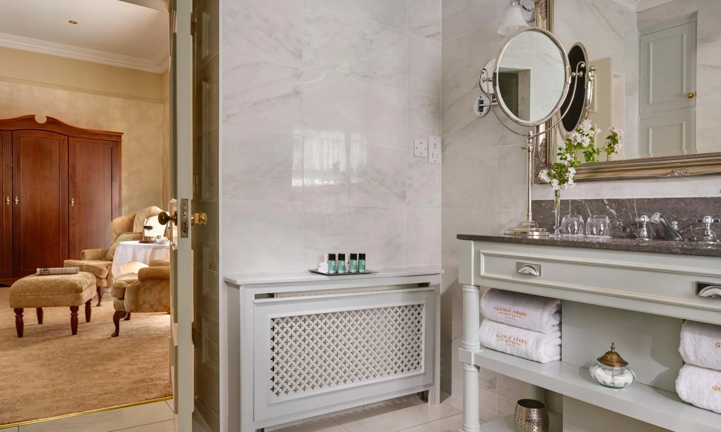 Bathroom in Glenlo Abbey Hotel