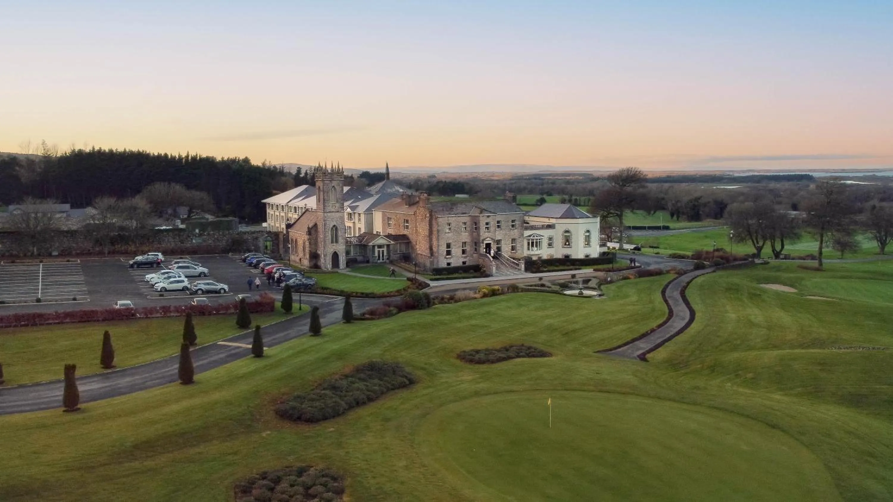 Property building in Glenlo Abbey Hotel