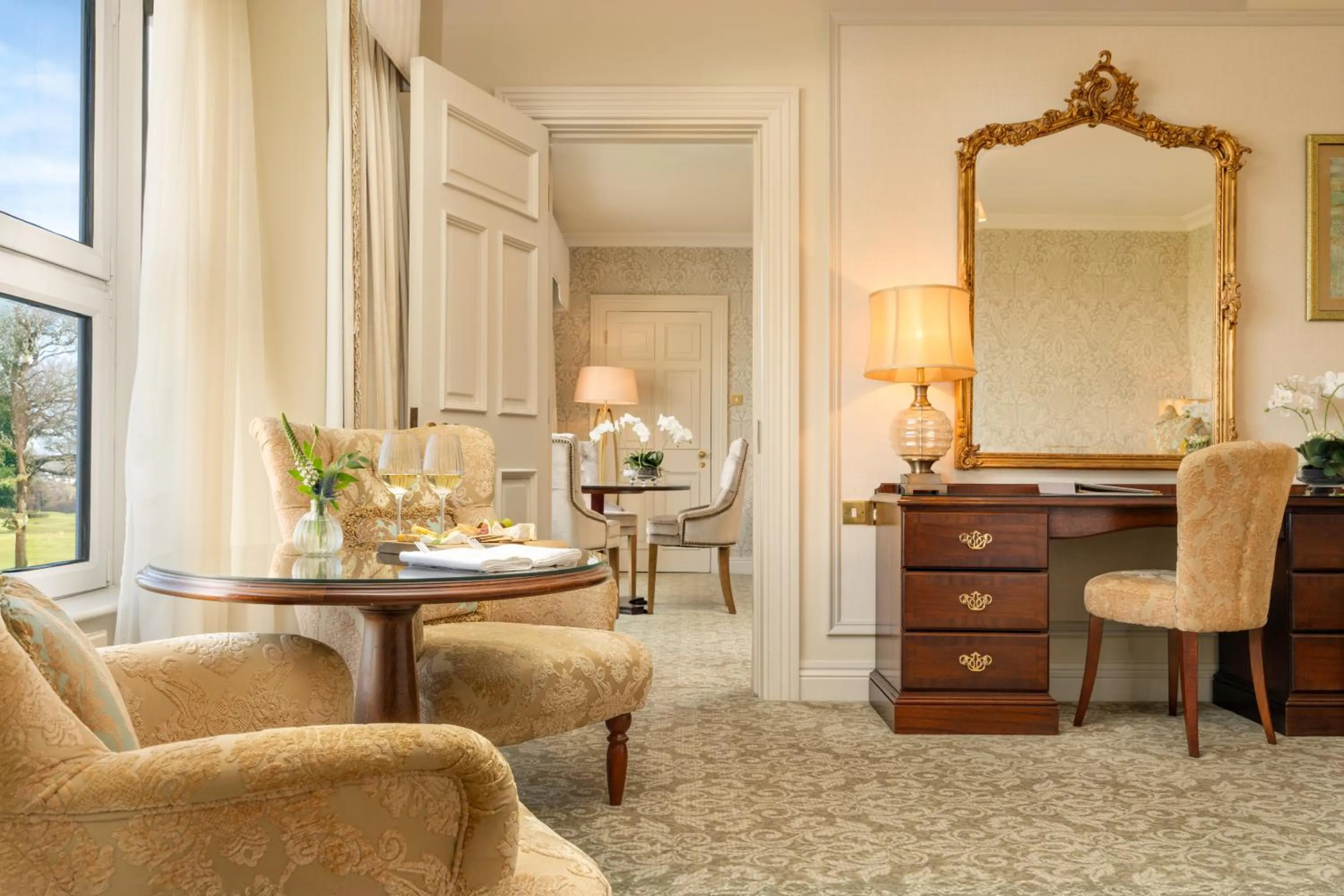 Bedroom in Glenlo Abbey Hotel