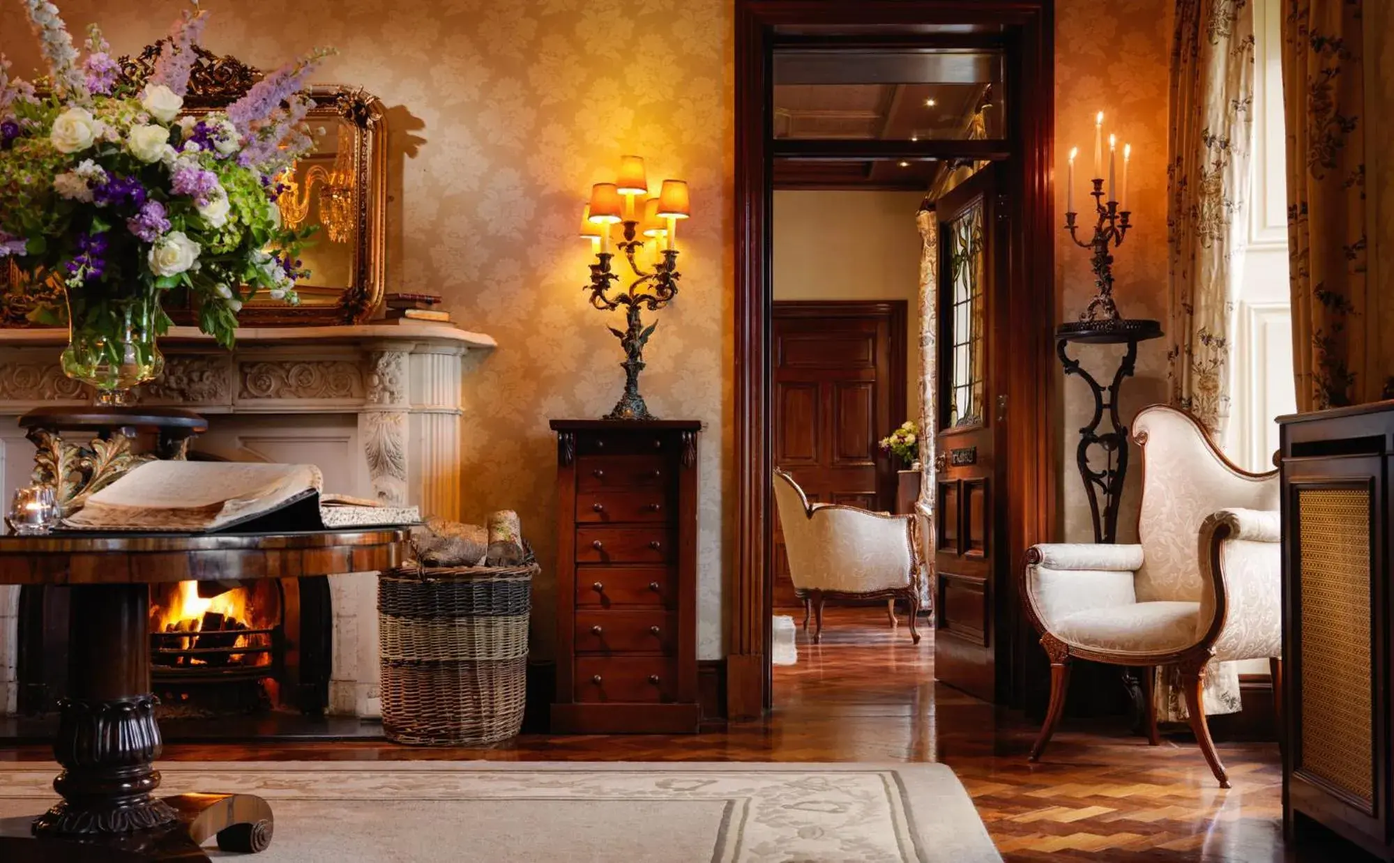 Lobby or reception in Glenlo Abbey Hotel Lobby or reception in Glenlo Abbey Hotel