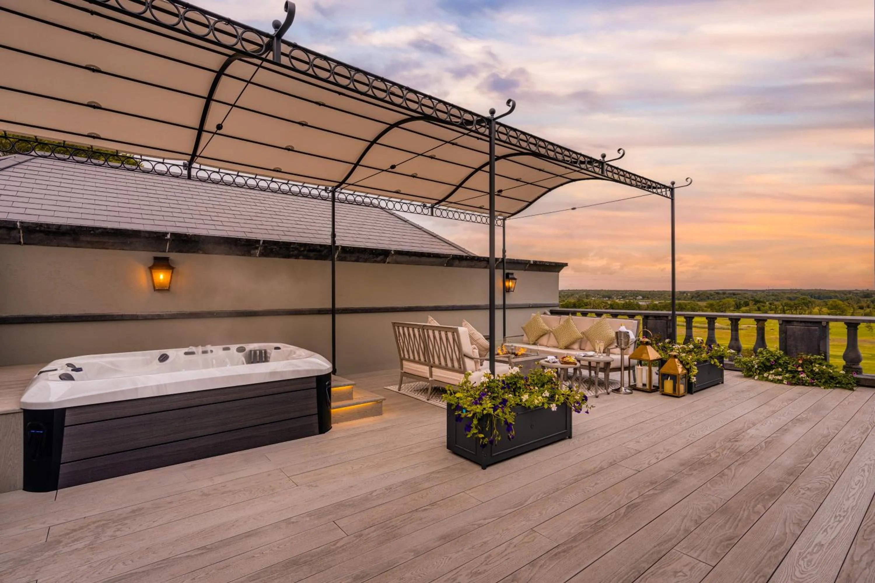 Balcony/Terrace in Glenlo Abbey Hotel