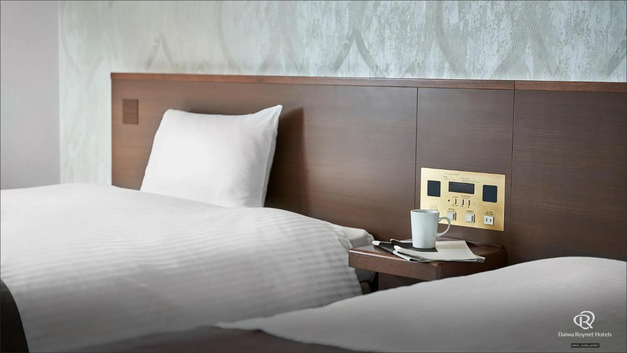 Bed in Daiwa Roynet Hotel Hachinohe