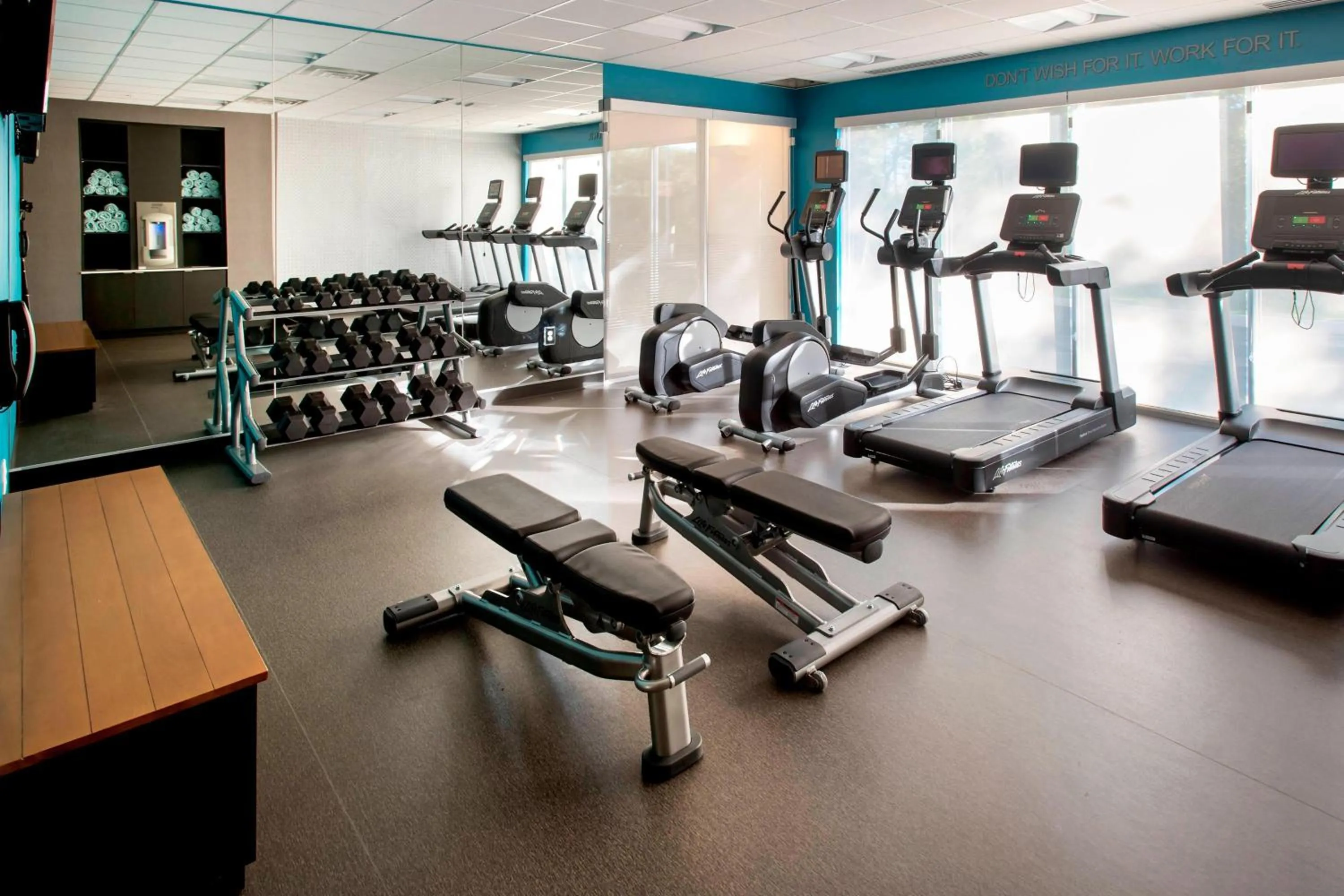 Fitness centre/facilities in Fairfield Inn & Suites by Marriott Buffalo Amherst/University