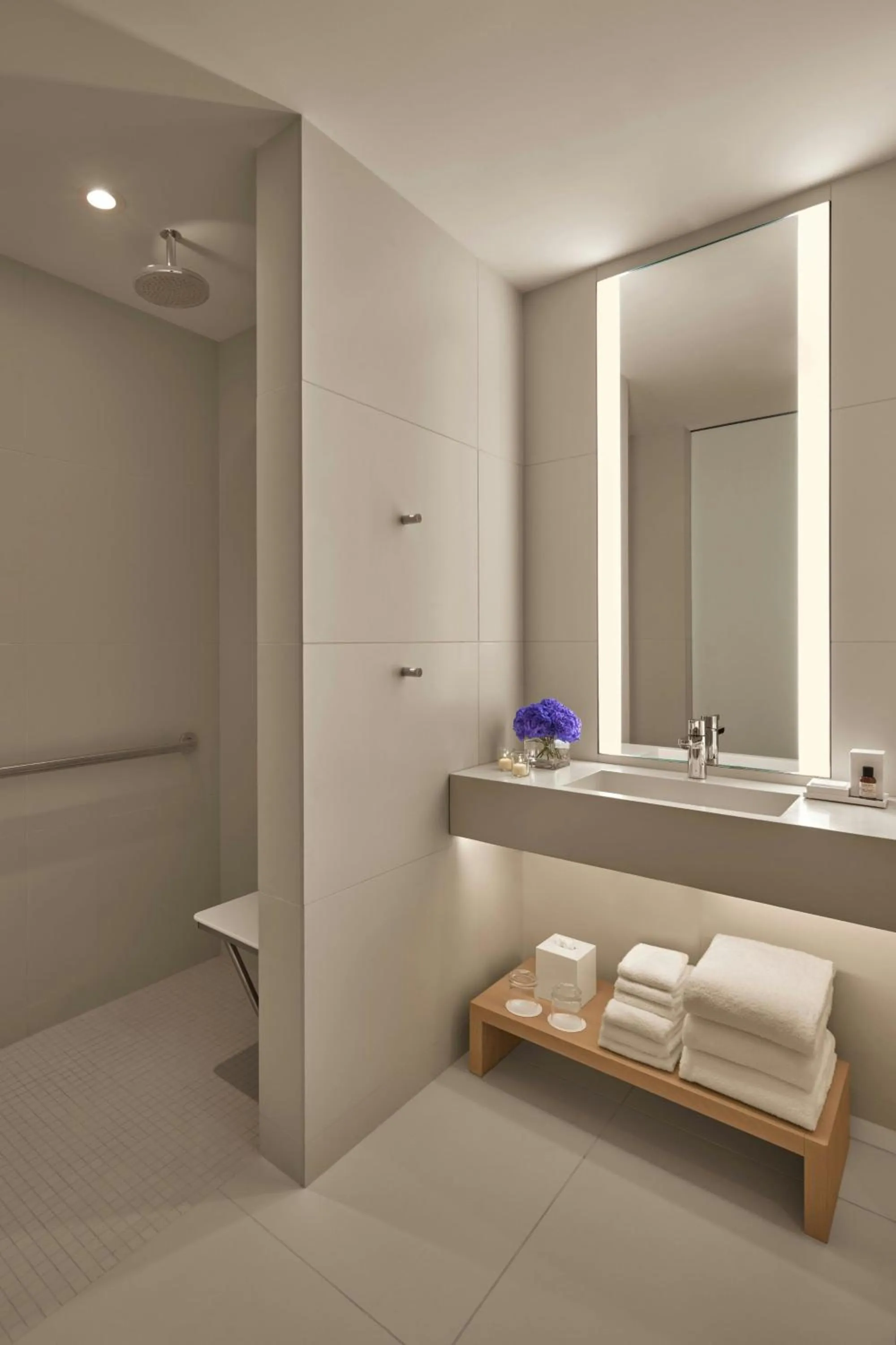 Bathroom in The Times Square EDITION New York