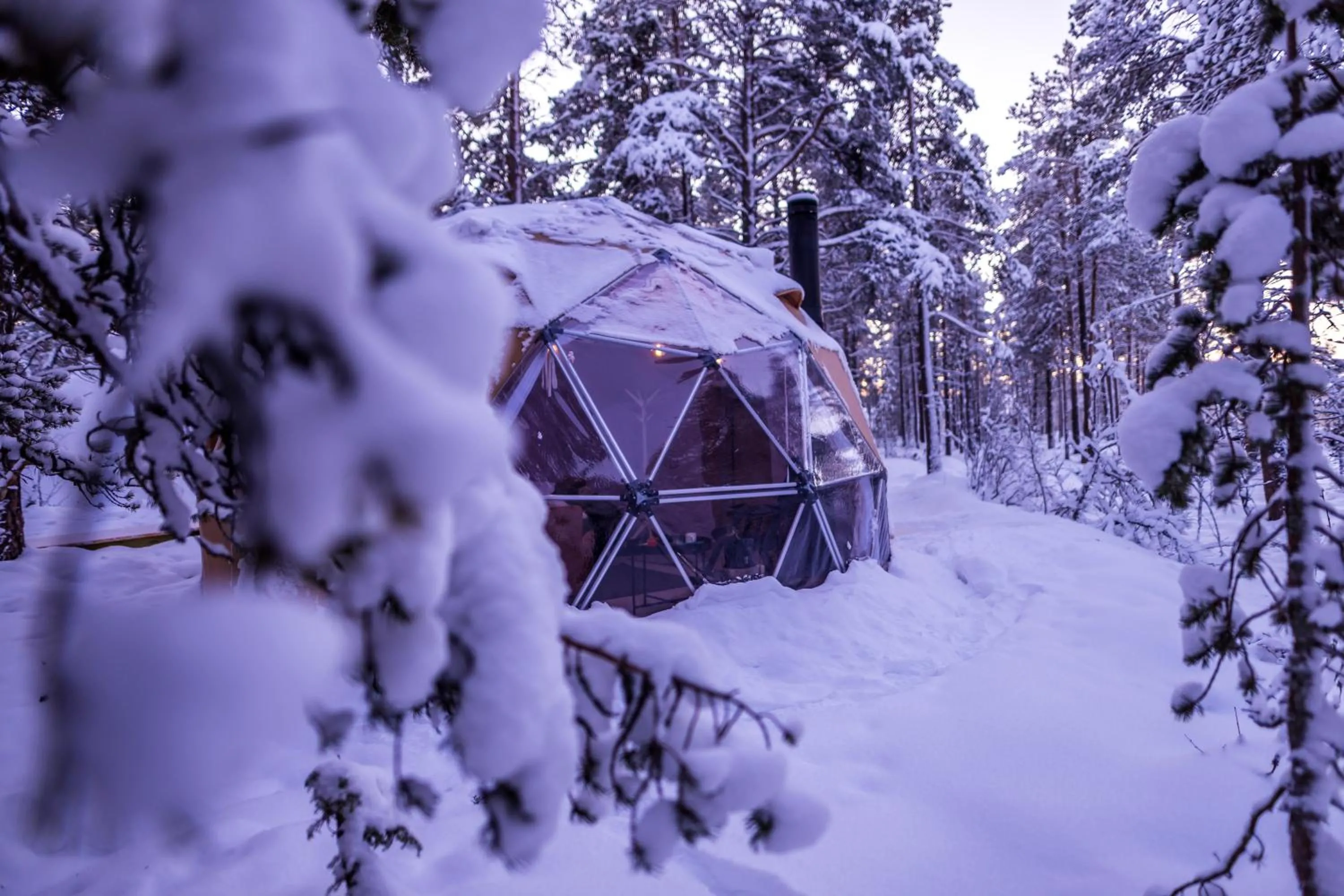 GLØD Aurora Canvas Dome