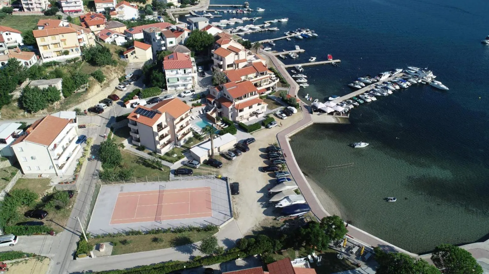 Bird's eye view in Villa Royal