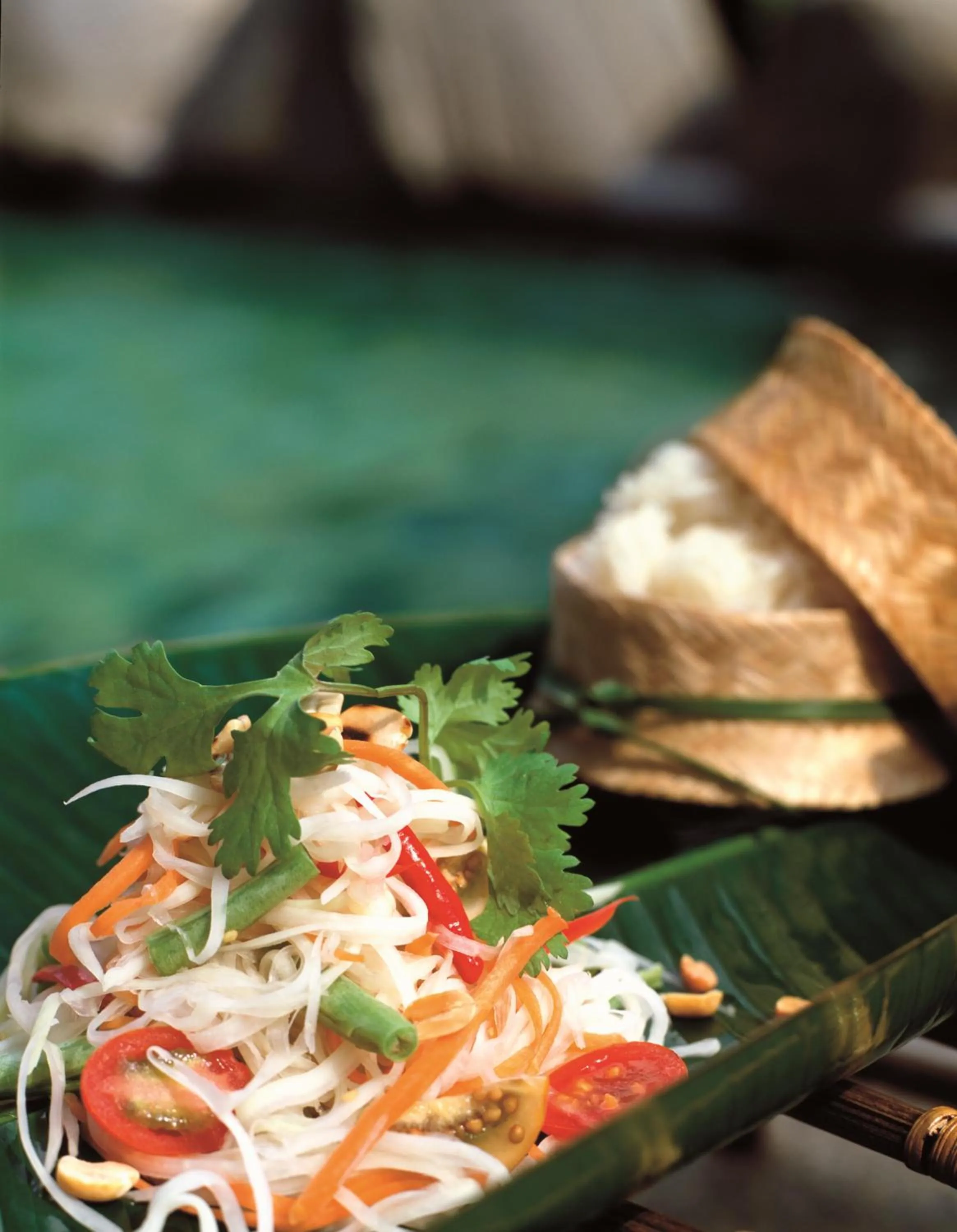 Food close-up in Four Seasons Tented Camp Golden Triangle