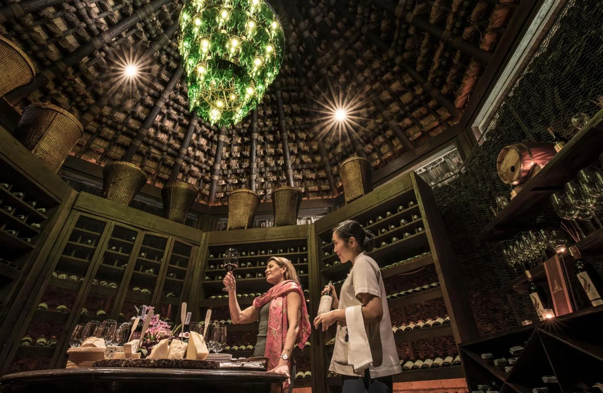 Alcoholic drinks in Four Seasons Tented Camp Golden Triangle