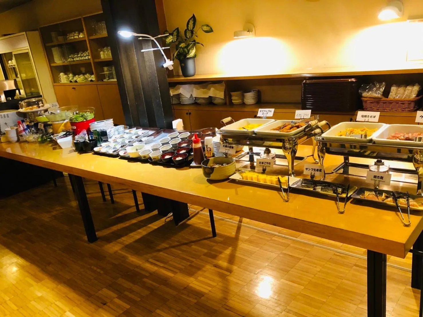 Buffet breakfast in Smile Hotel Tomakomai