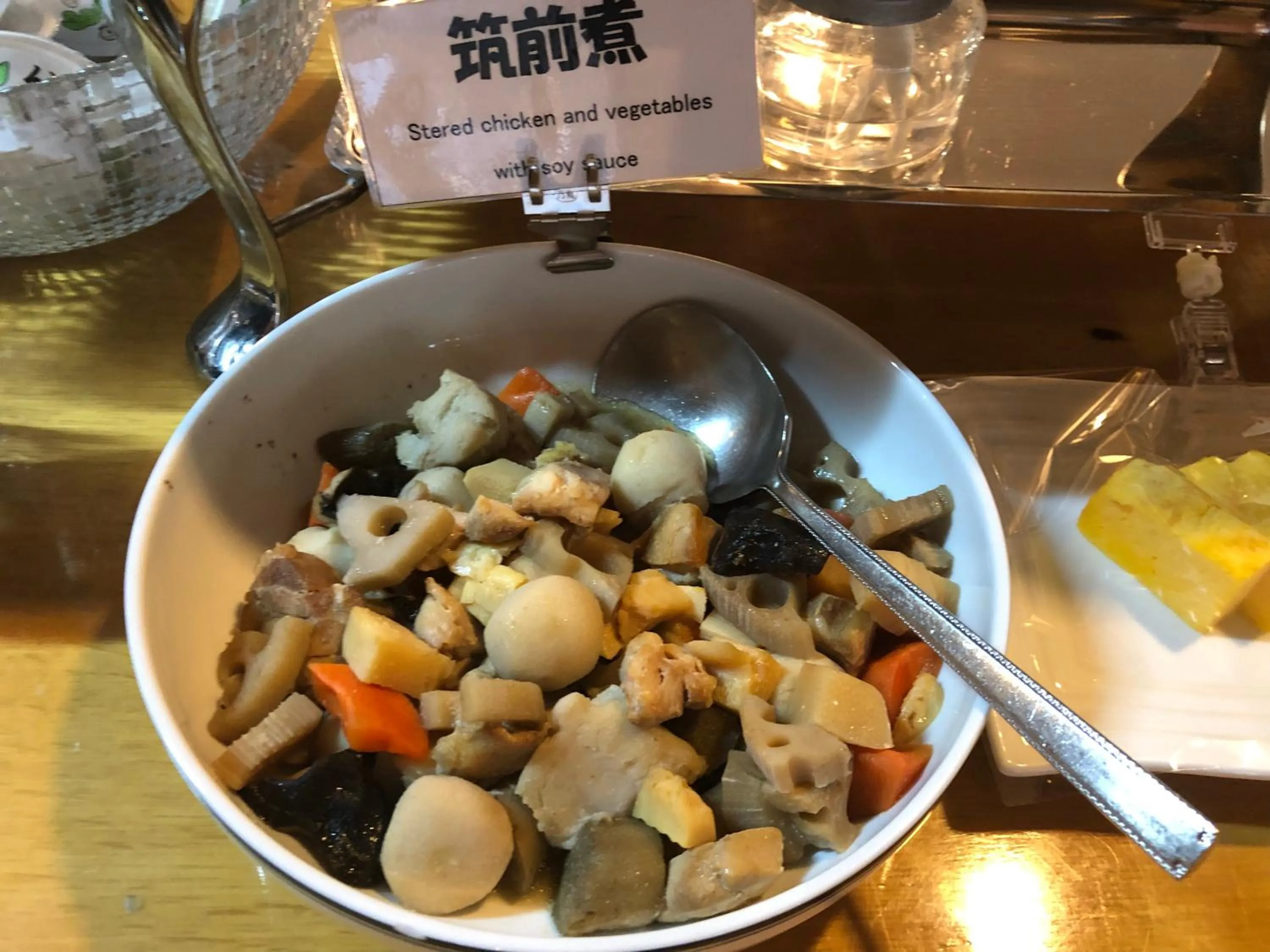 Buffet breakfast in Smile Hotel Tomakomai