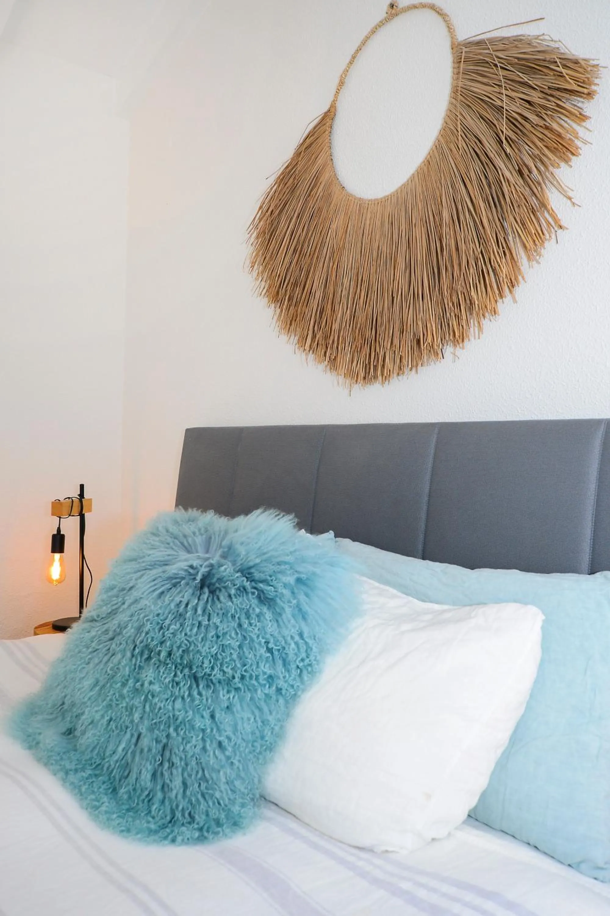 Decorative detail, Bed in Casa Pedramala