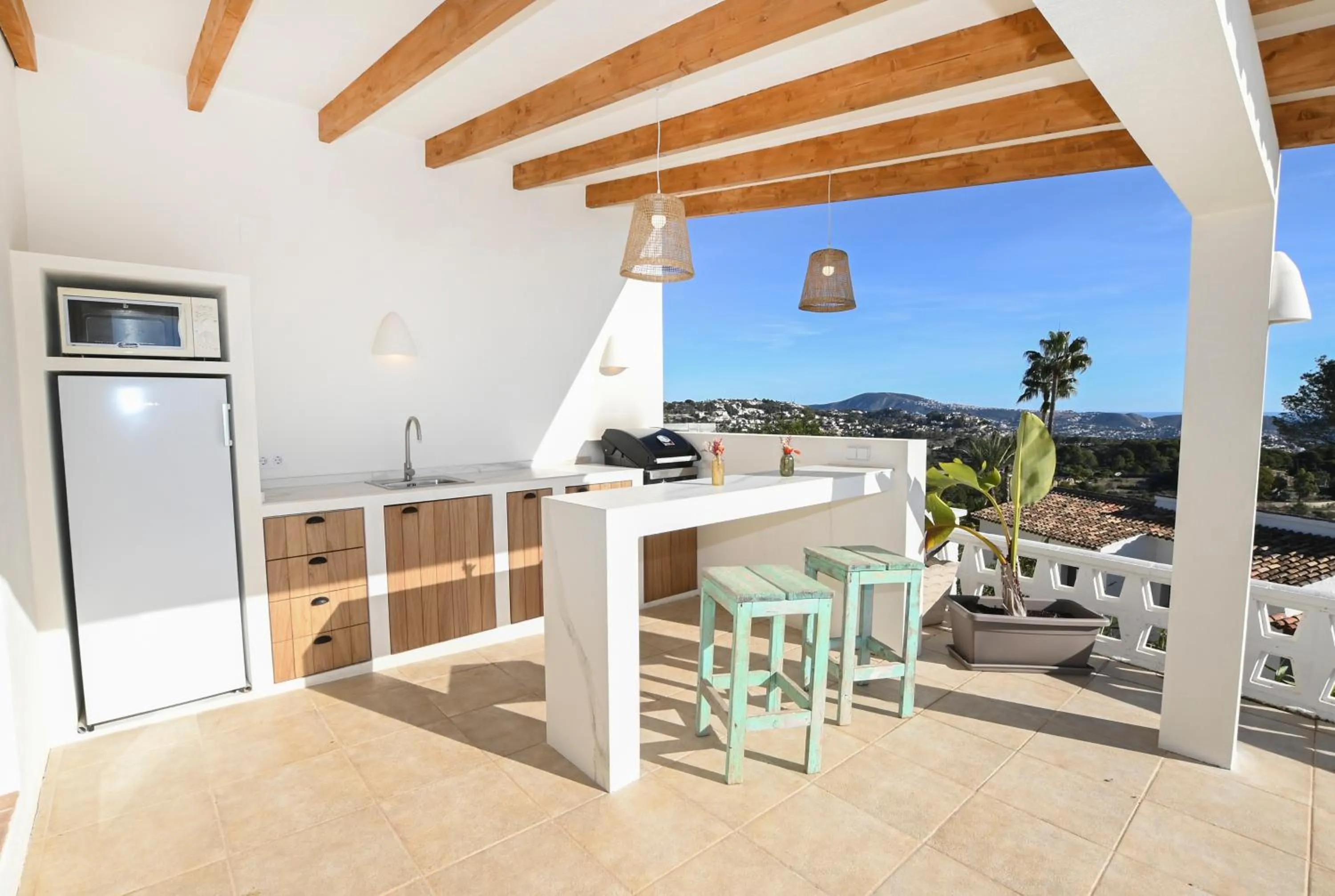 BBQ facilities in Casa Pedramala