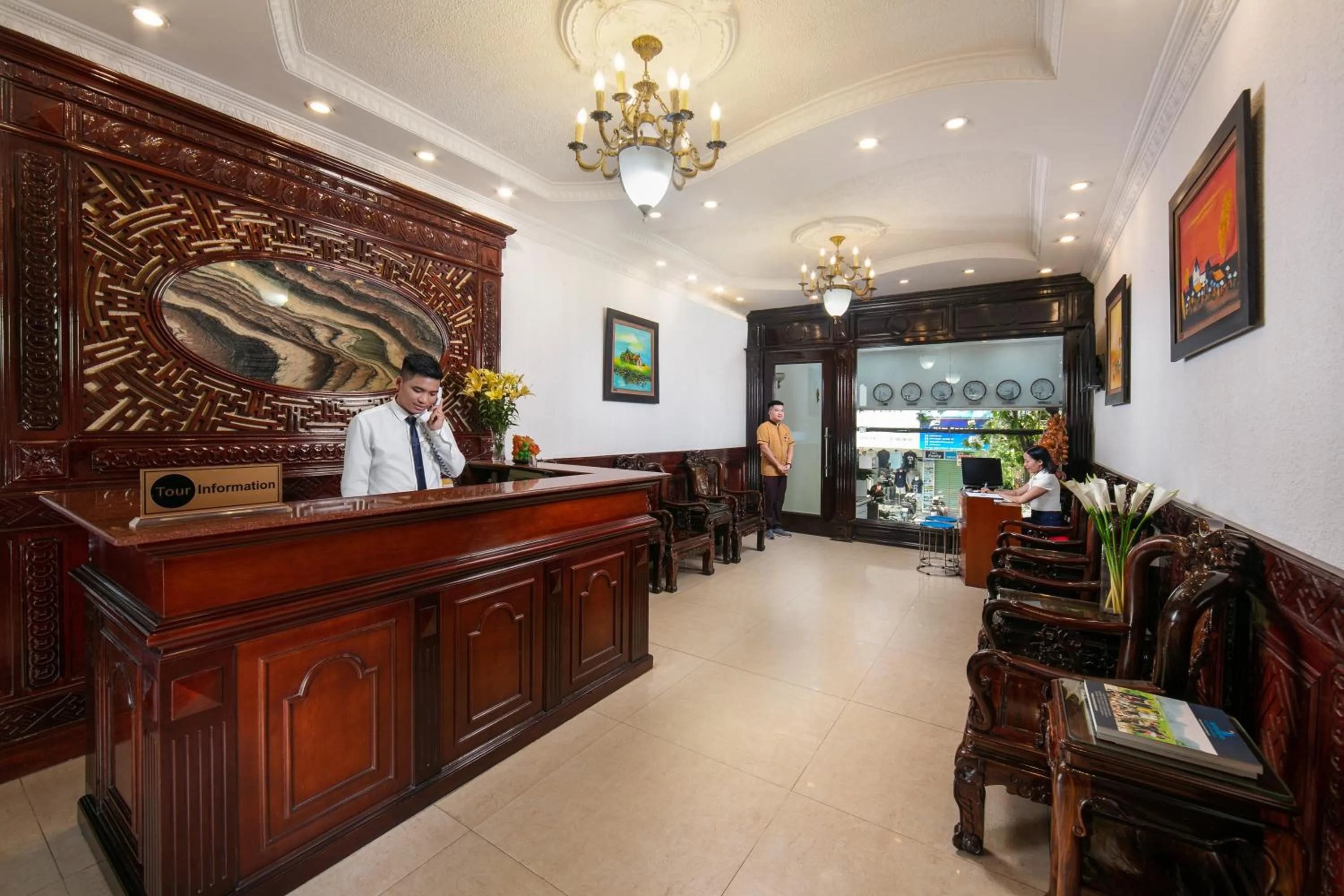 Lobby or reception in Little Diamond Hotel